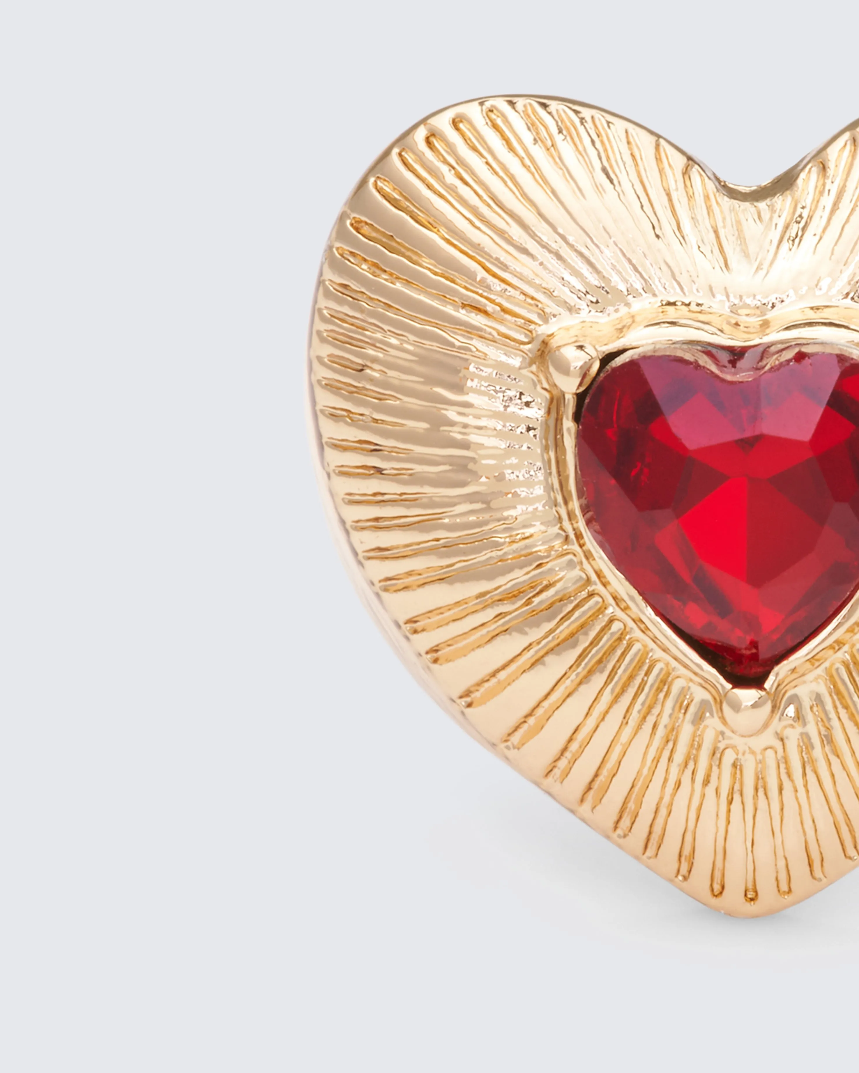 Carolyn Gold Heart Ring sold by Finesse product image thumbnail 3