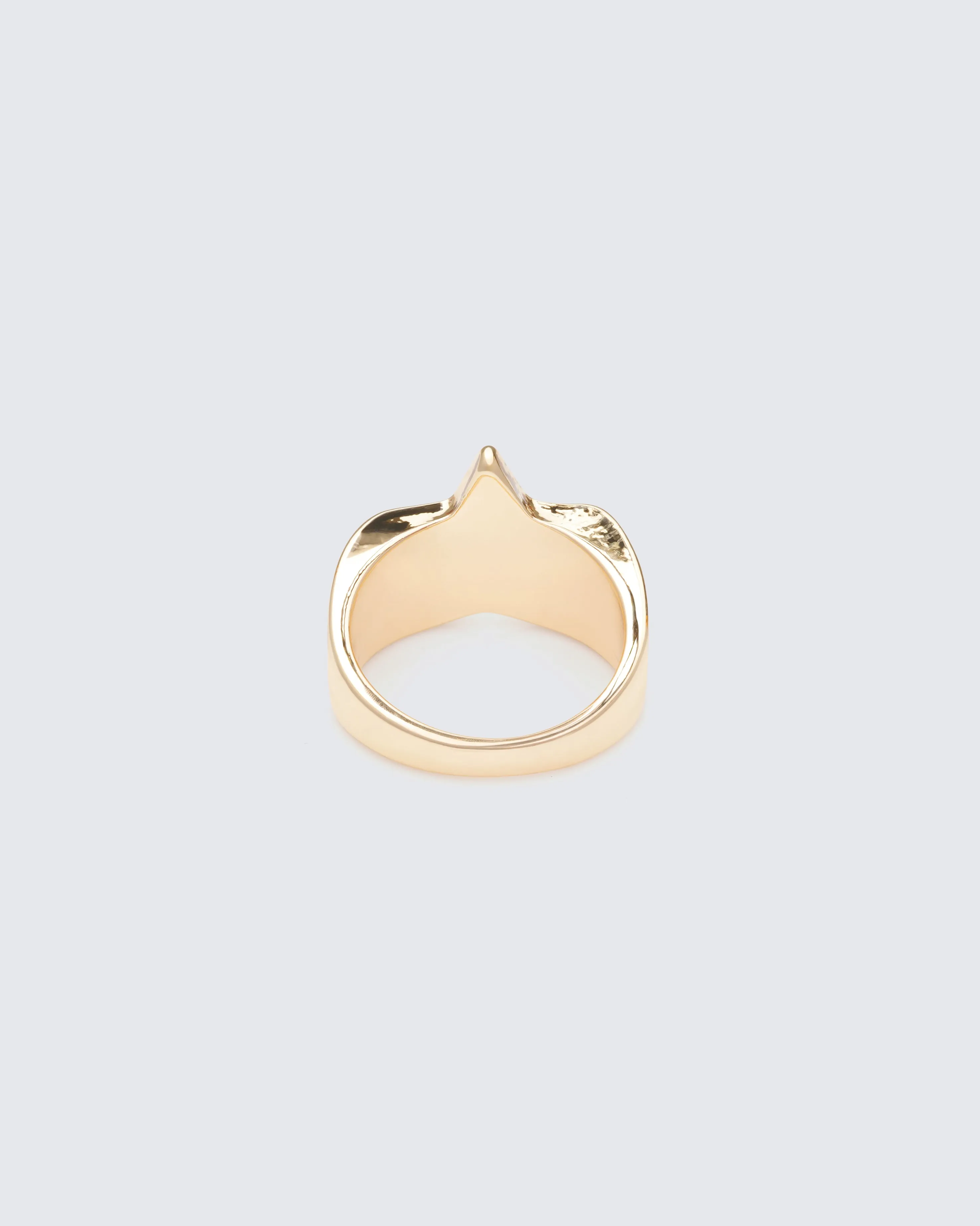 Iverra Gold Gemmed Star Ring sold by Finesse product image thumbnail 2