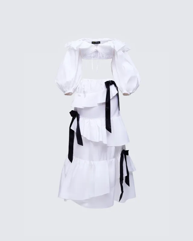 Noura Blanc Set sold by Finesse