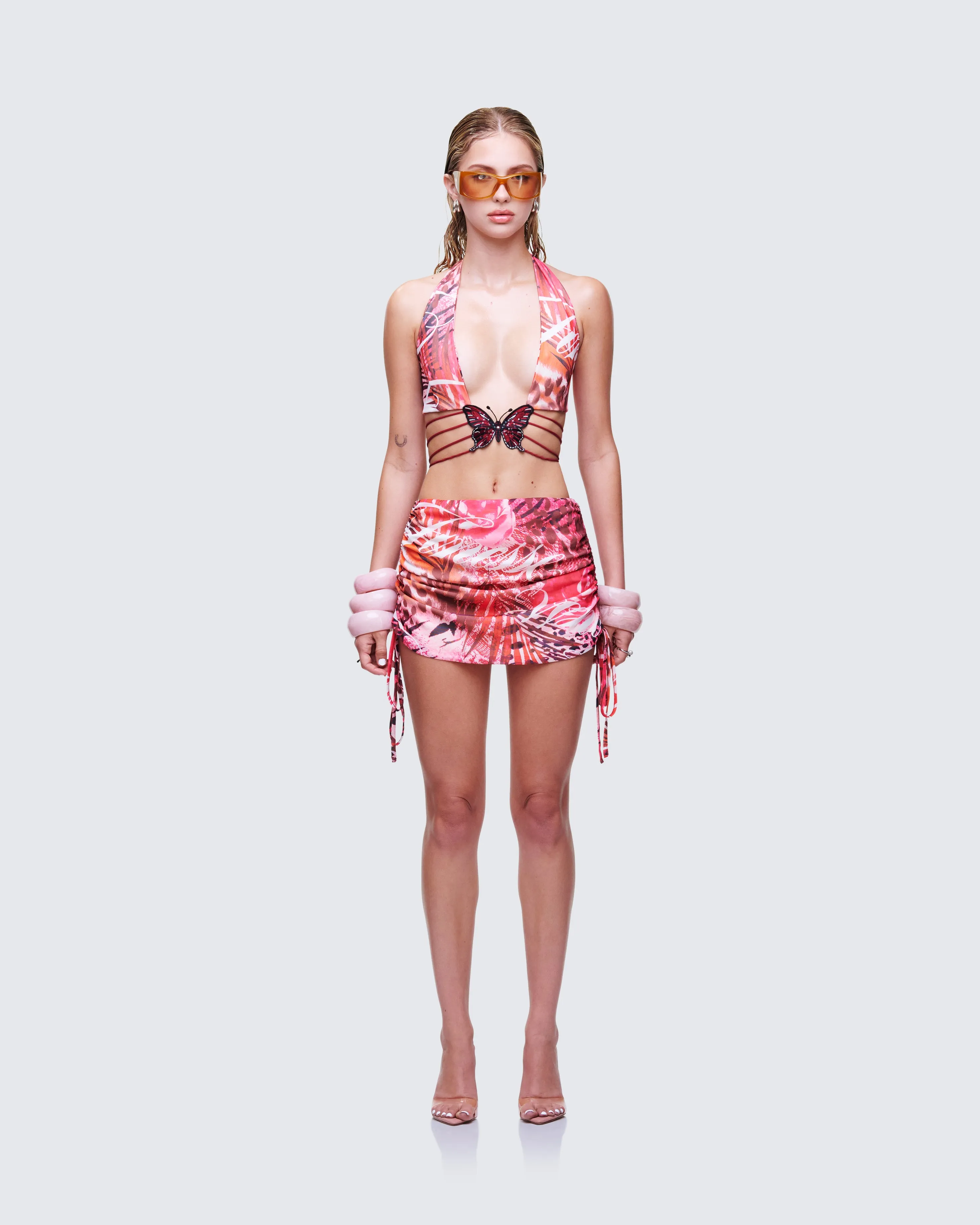 Cece Orange Printed Set sold by Finesse product image thumbnail 2