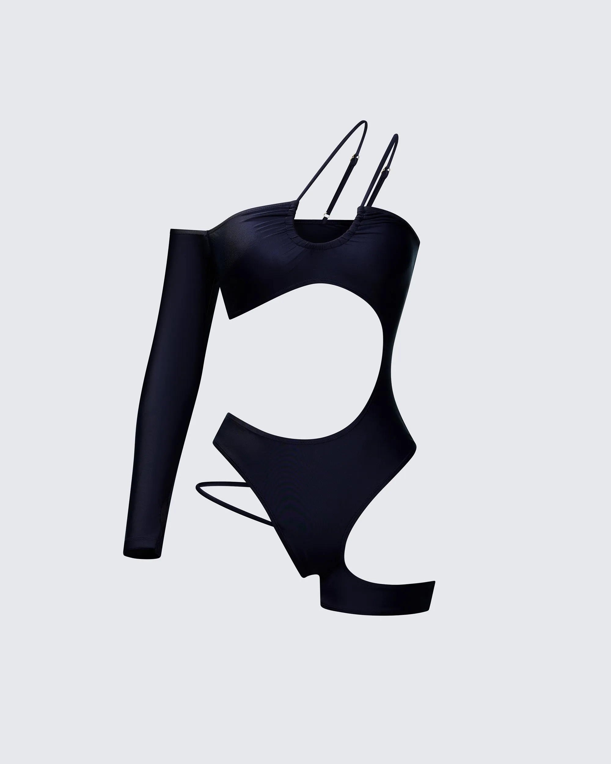 Astra Black Cut Out Swimsuit sold by Finesse