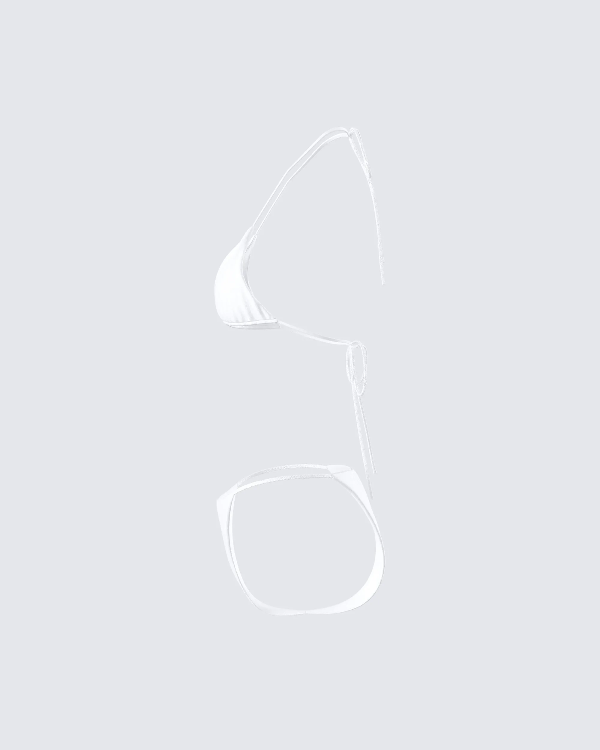 Twyla White Bikini Set sold by Finesse product image thumbnail 2