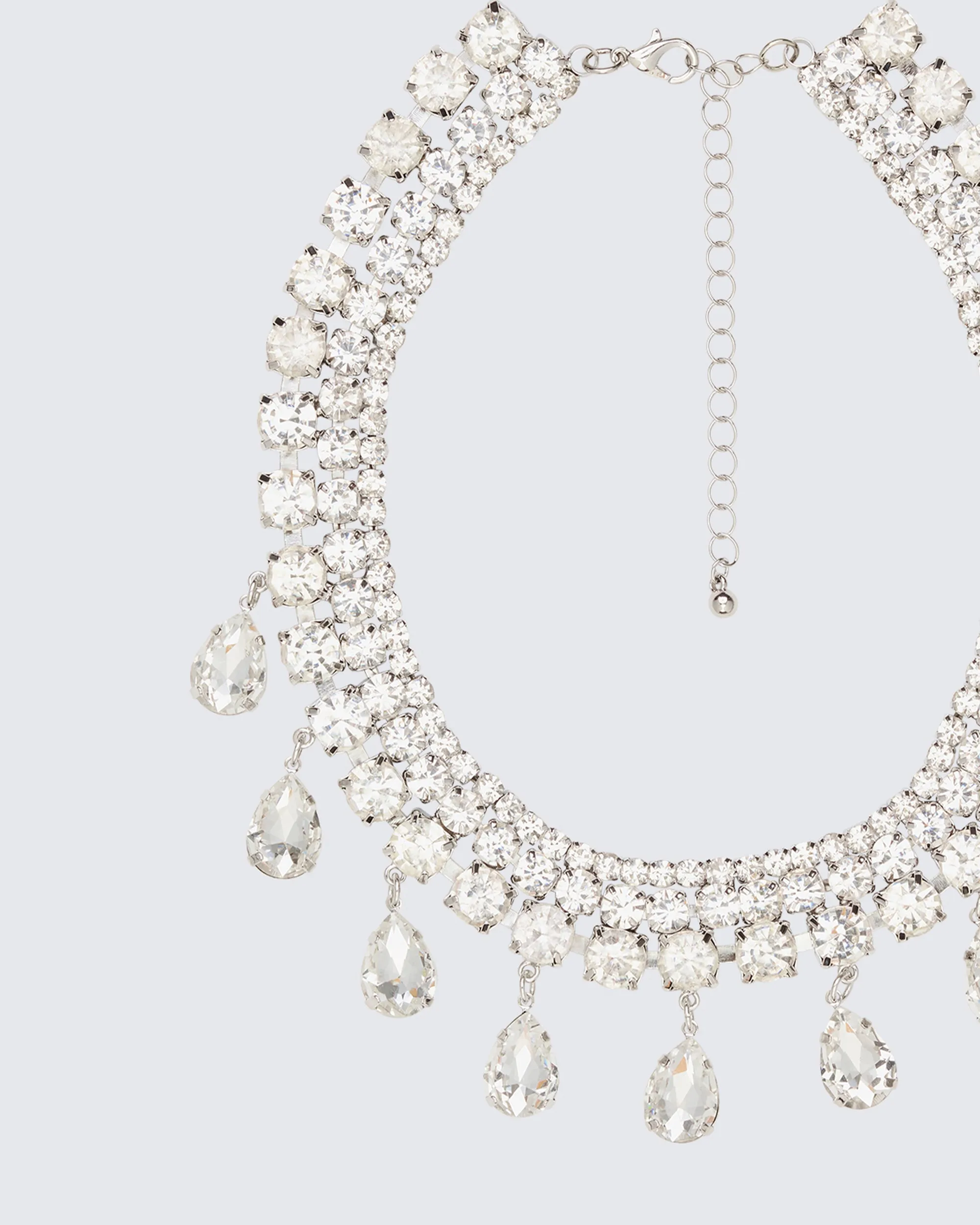 Lioré Silver Crystal Choker sold by Finesse product image thumbnail 2