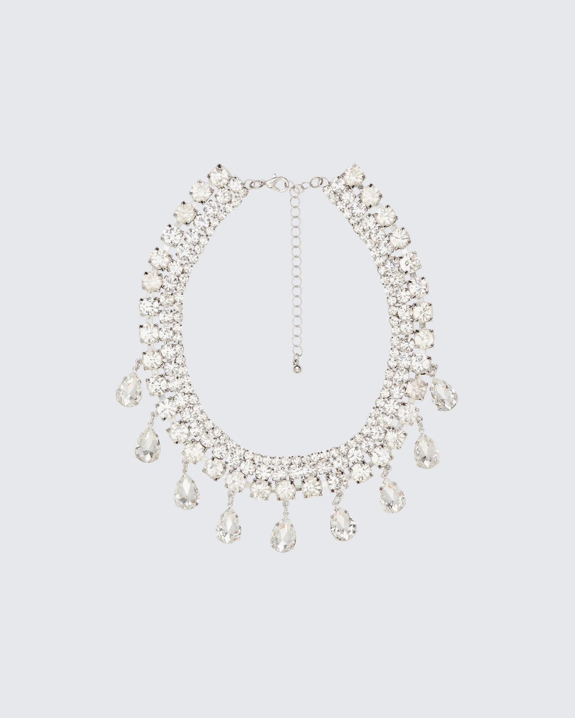 Lioré Silver Crystal Choker sold by Finesse