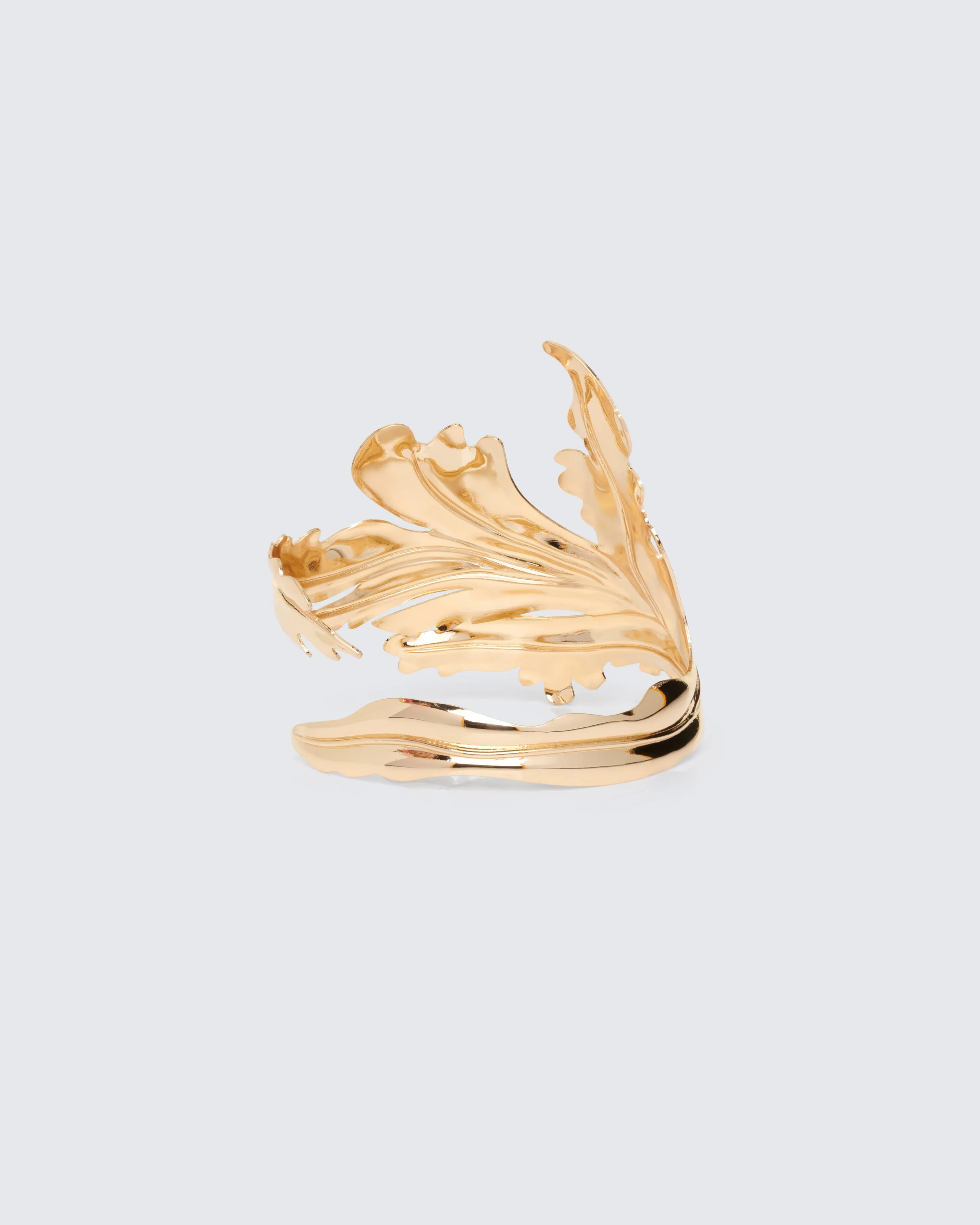 Evangeline Gold Leaf Arm Cuff sold by Finesse product image thumbnail 2