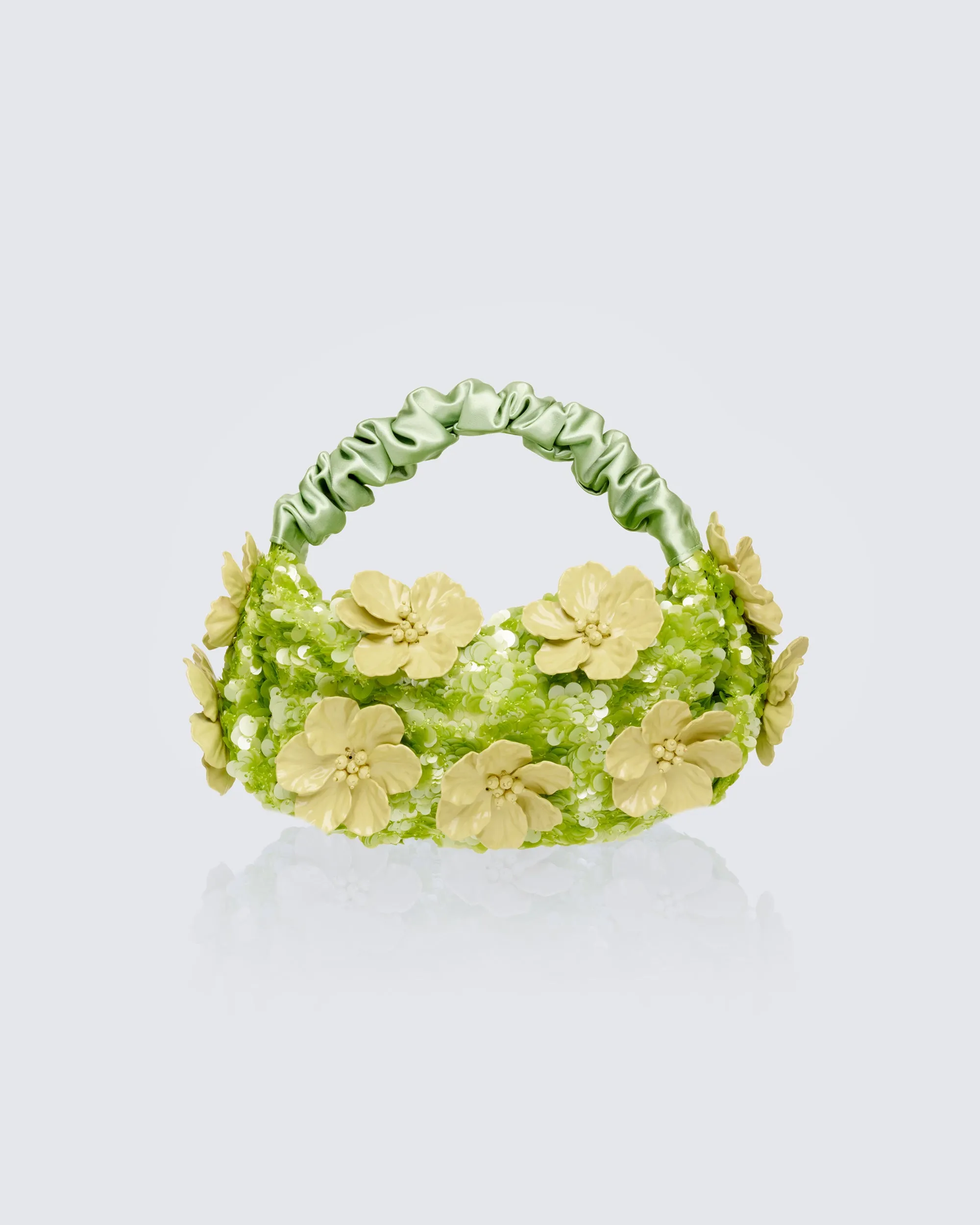 Caelora Green Sequin Grab Bag sold by Finesse