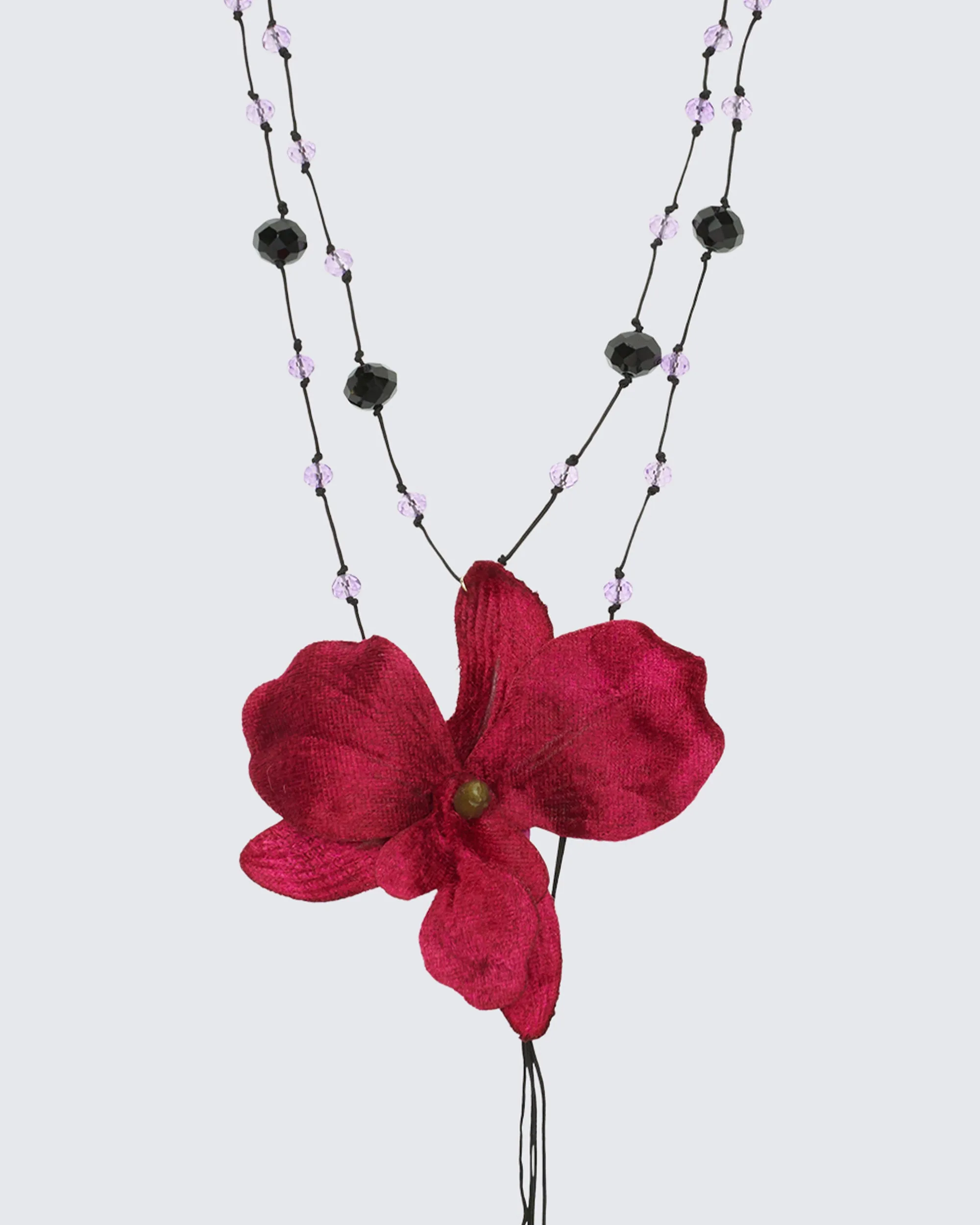 Halima Purple Multi Way Necklace sold by Finesse product image thumbnail 2