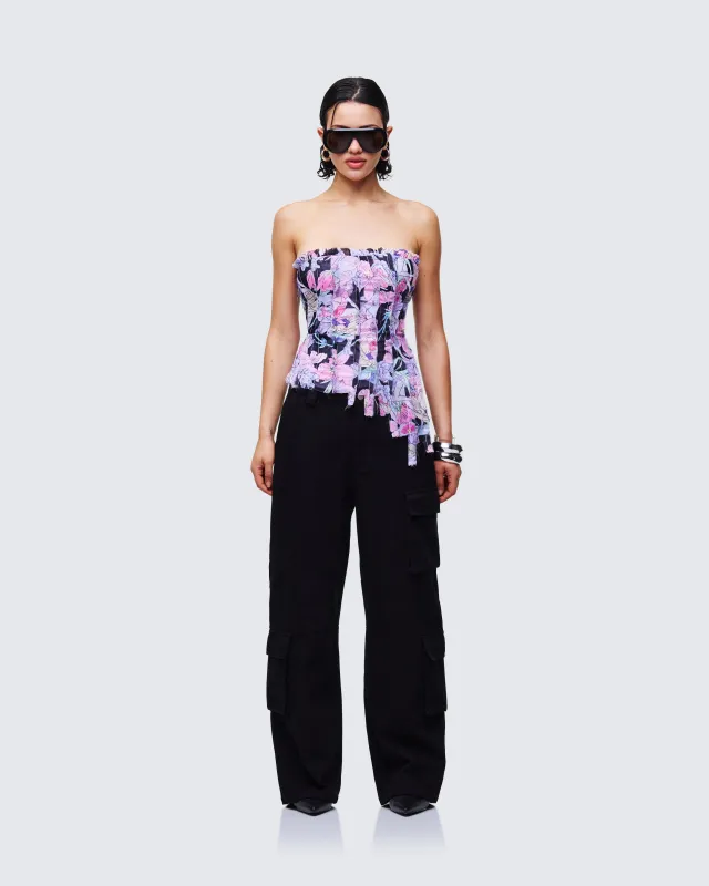 Claudette Black Cargo Set sold by Finesse