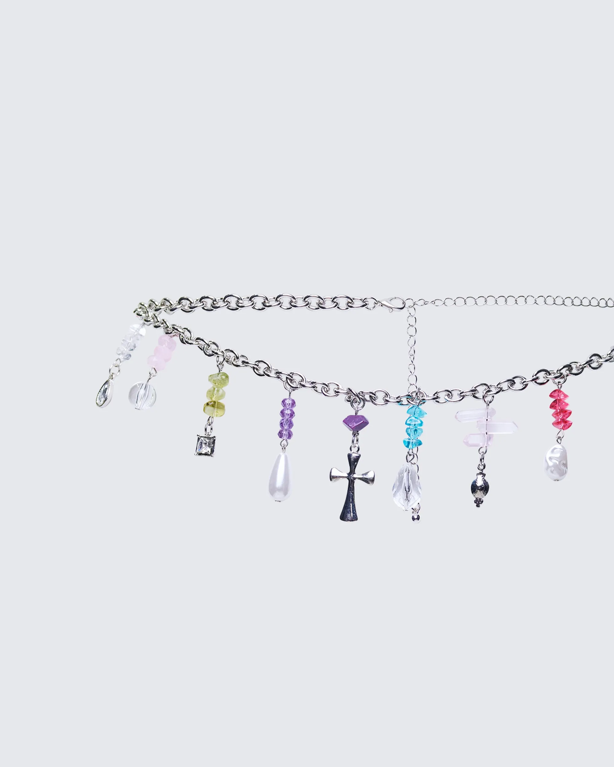 Solvine Silver Multi Charm Belly Chain sold by Finesse product image thumbnail 2