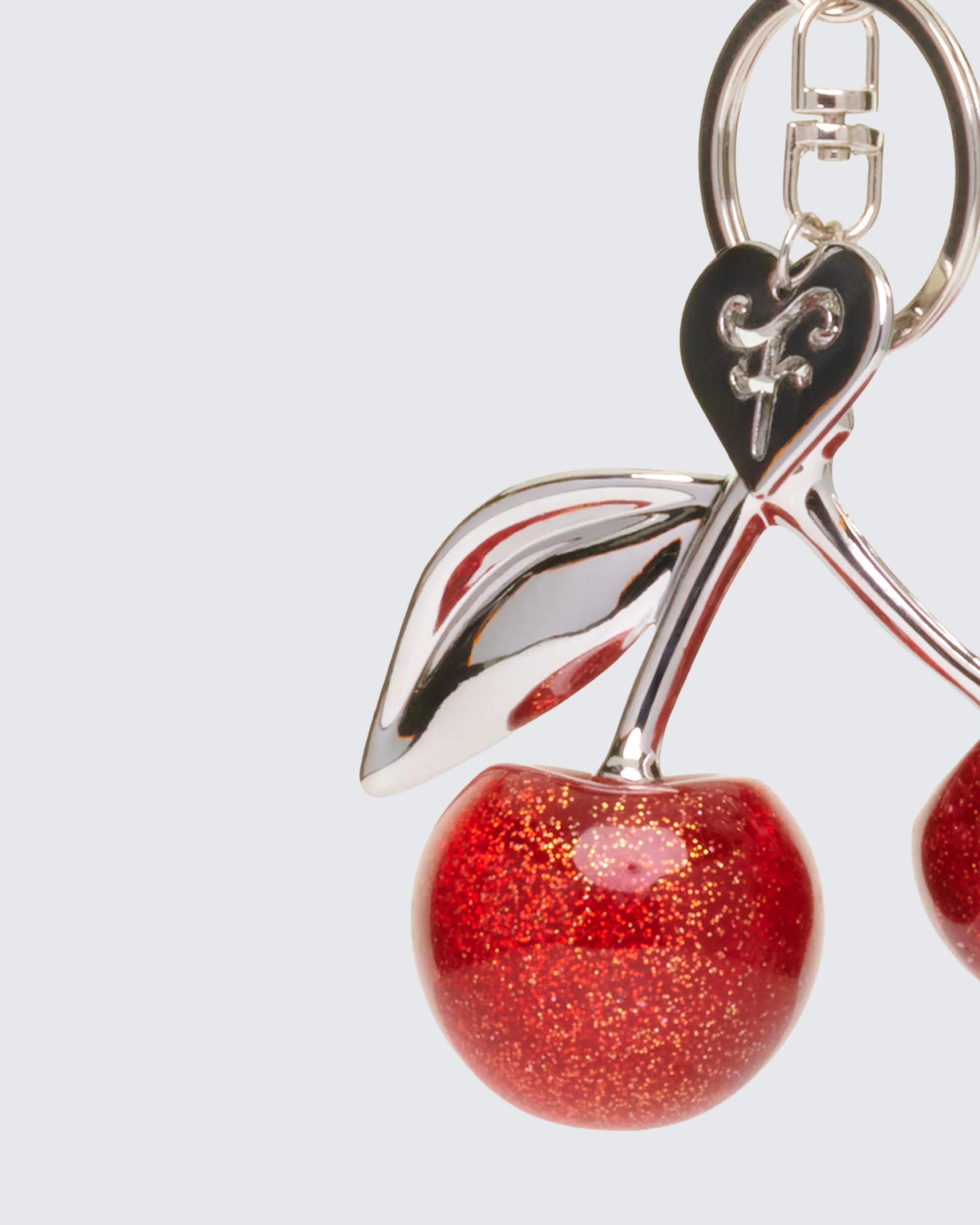 Roxy Red Glitter Cherry Bag Charm sold by Finesse product image thumbnail 3