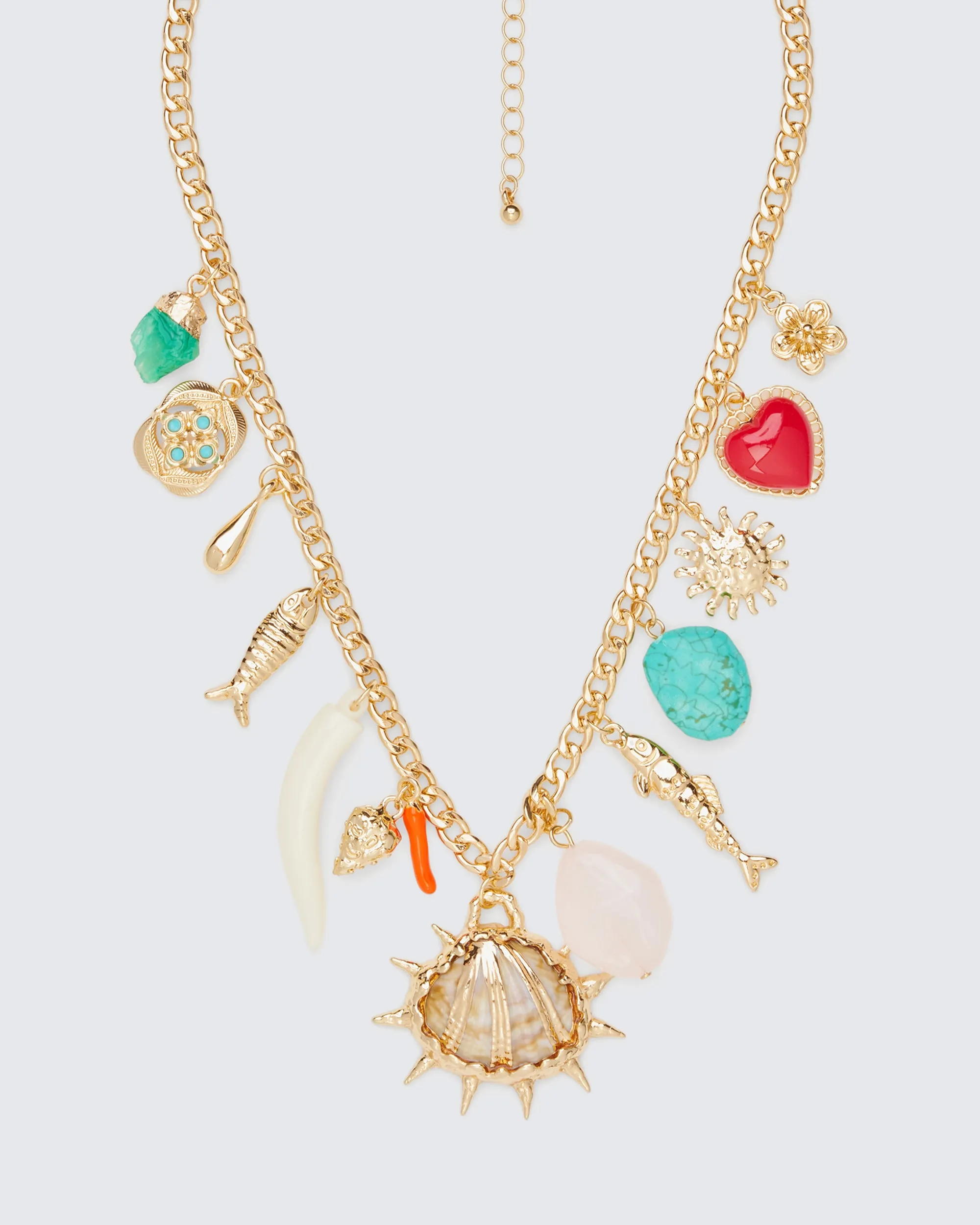 Eyelis Gold Summer Charm Necklace sold by Finesse product image thumbnail 2