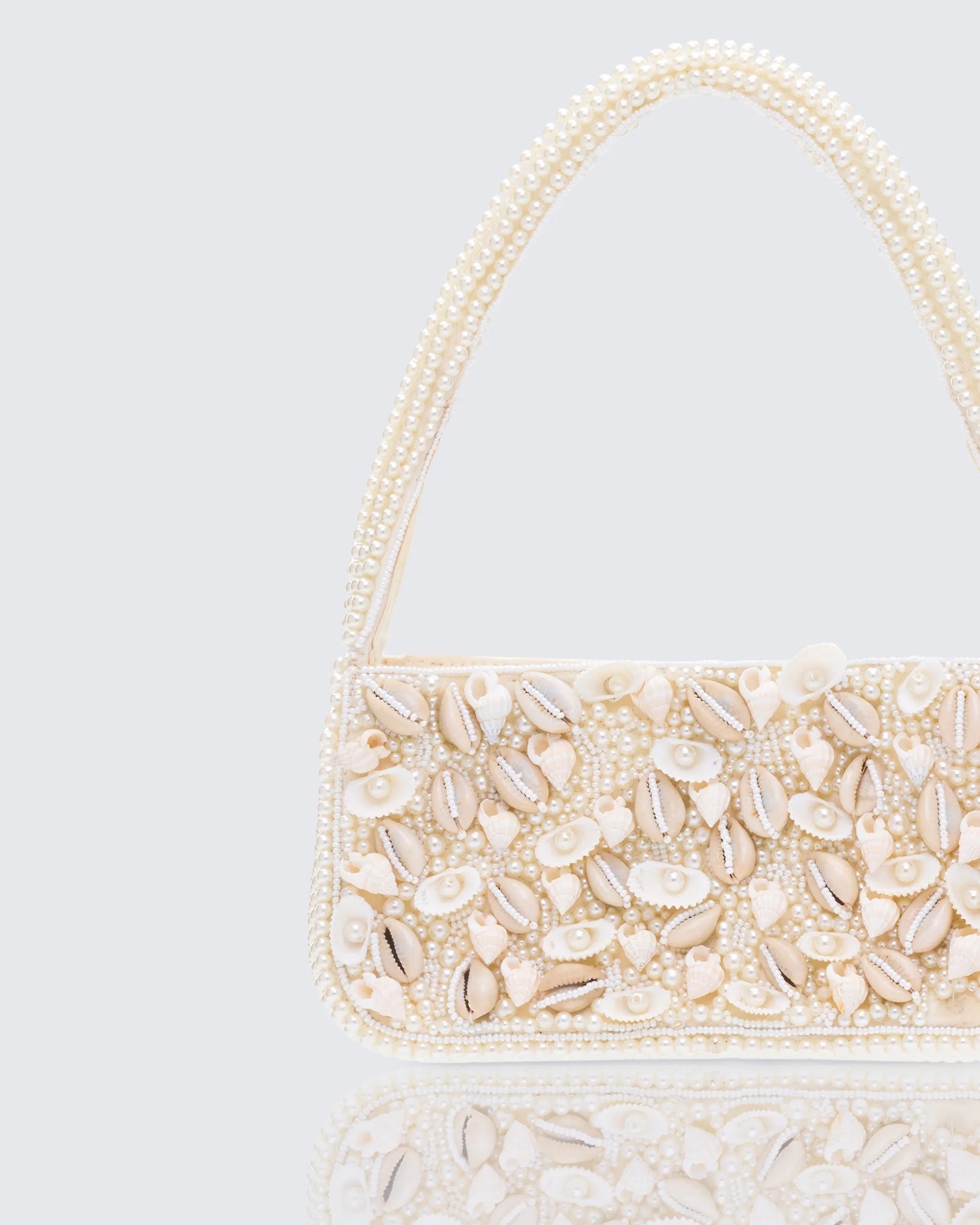 Sadaf Ivory Cowrie Shell Handbag sold by Finesse product image thumbnail 3