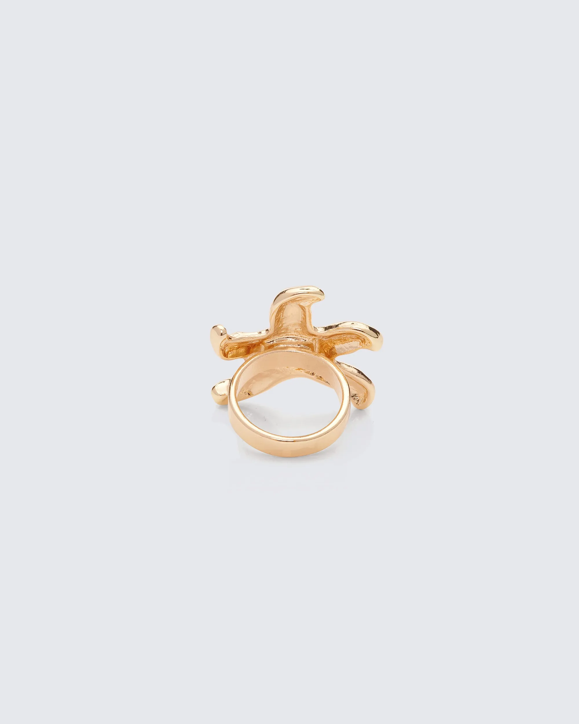 Brisae Gold Starfish Ring sold by Finesse product image thumbnail 2