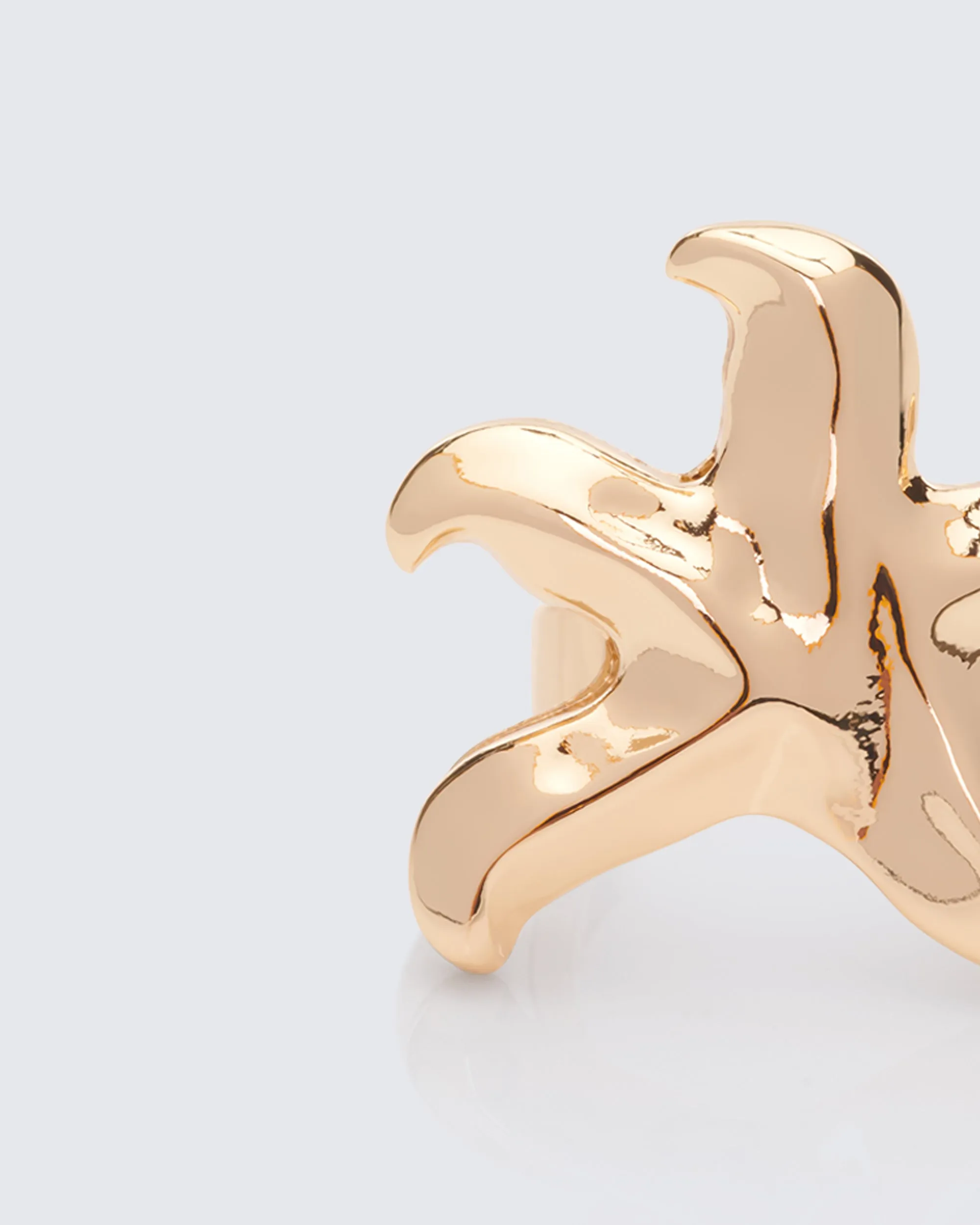 Brisae Gold Starfish Ring sold by Finesse product image thumbnail 3