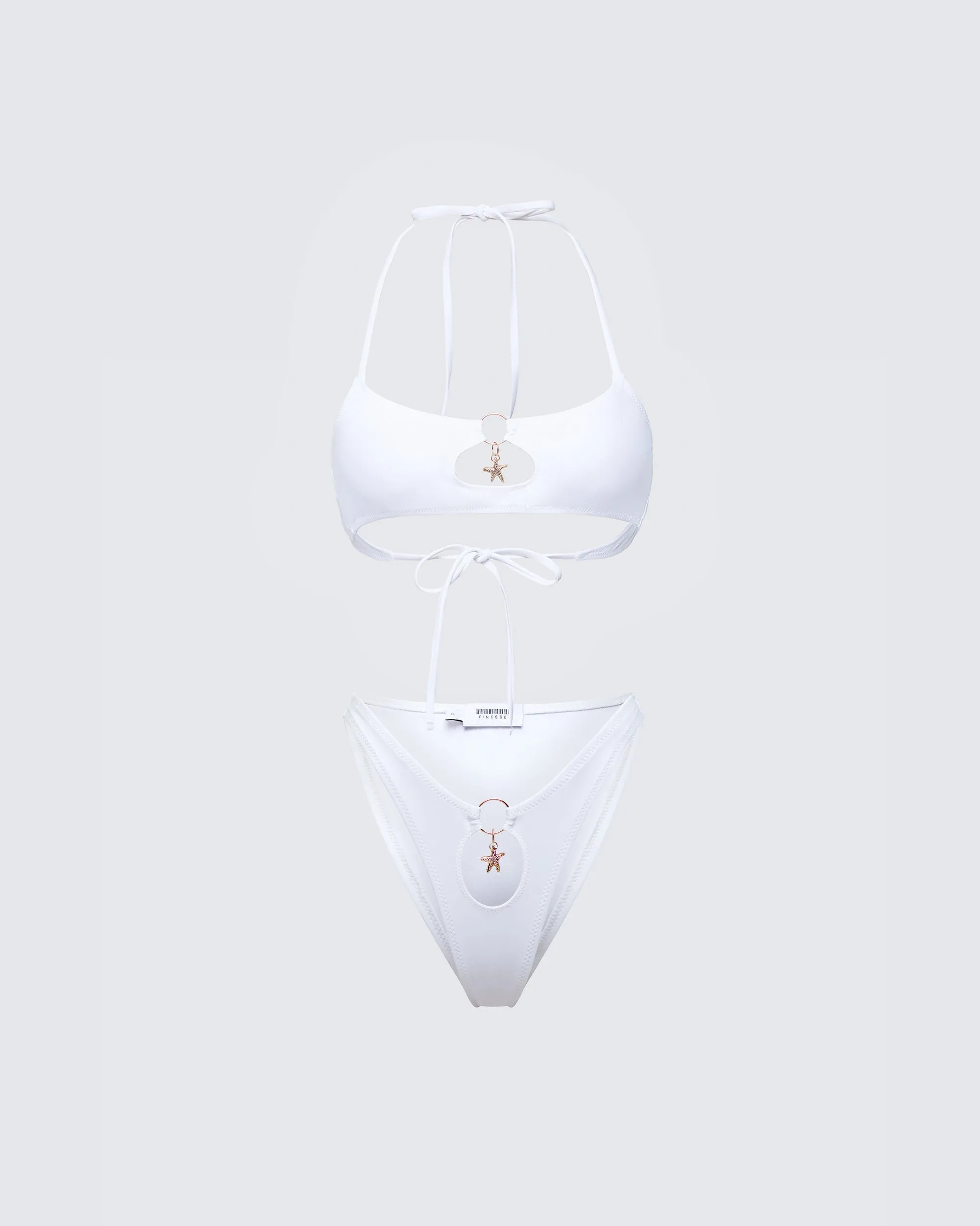 Kalani White Bikini Set sold by Finesse