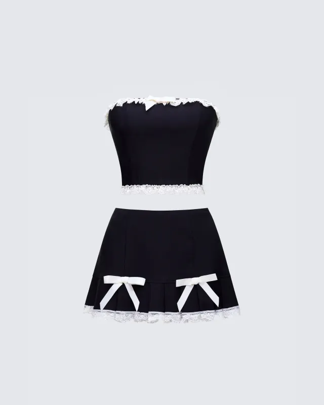 Hodei Black Bow Set made by Finesse