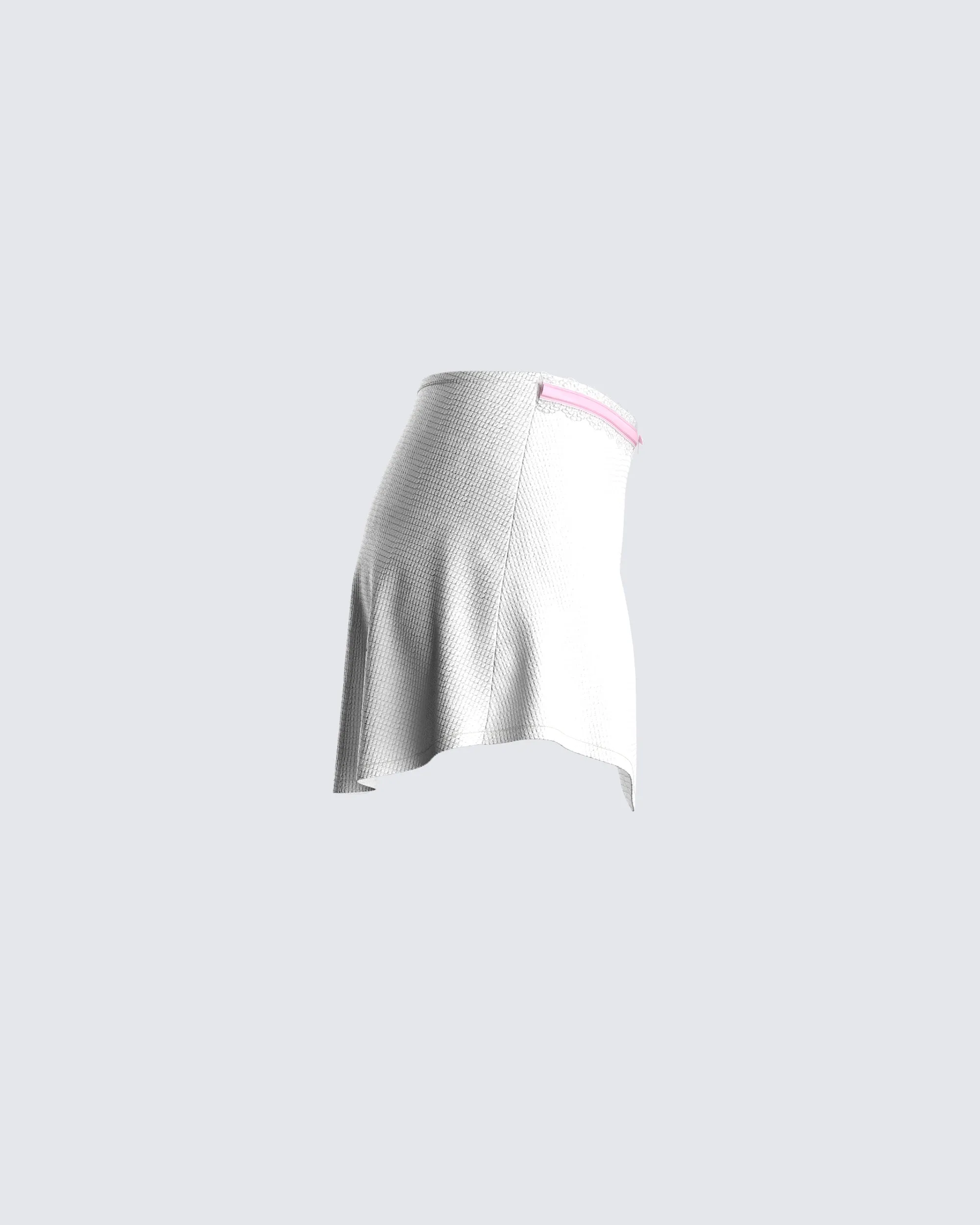 Cosette White Mini Skirt sold by Finesse product image thumbnail 2