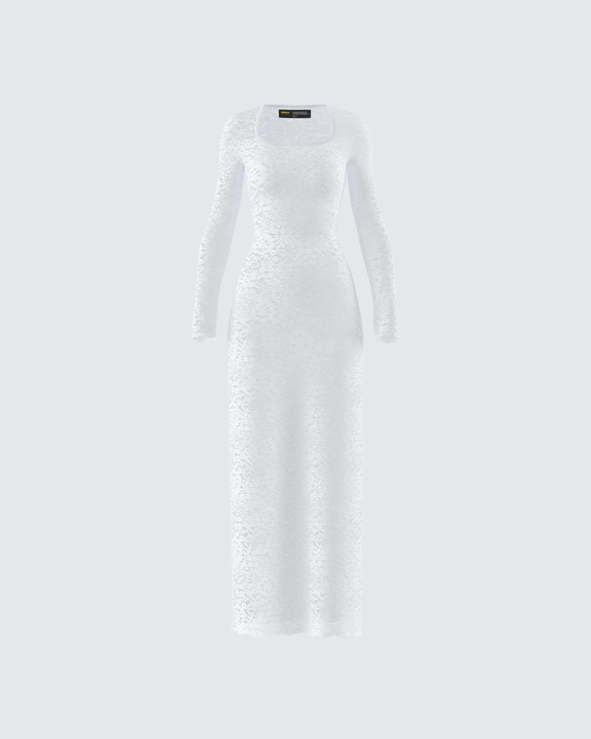 Tanith White Lace Maxi Dress sold by Finesse