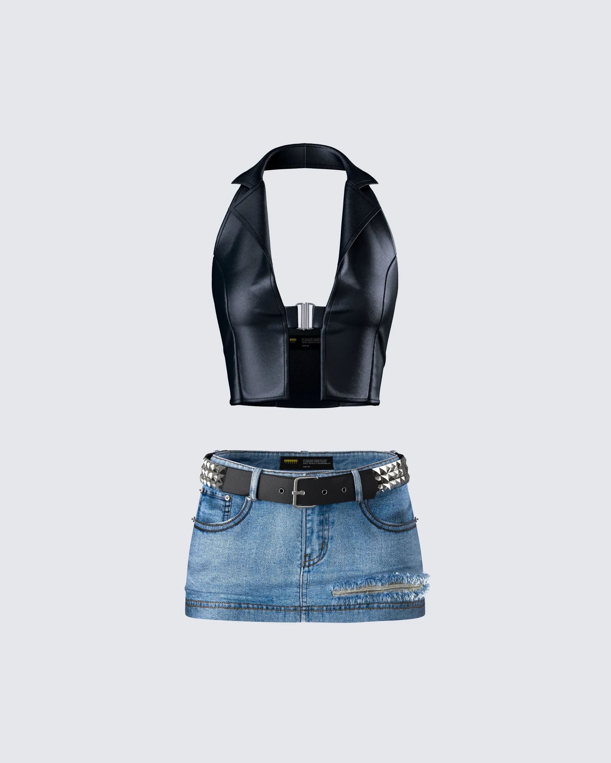 Jaxon Denim Set sold by Finesse