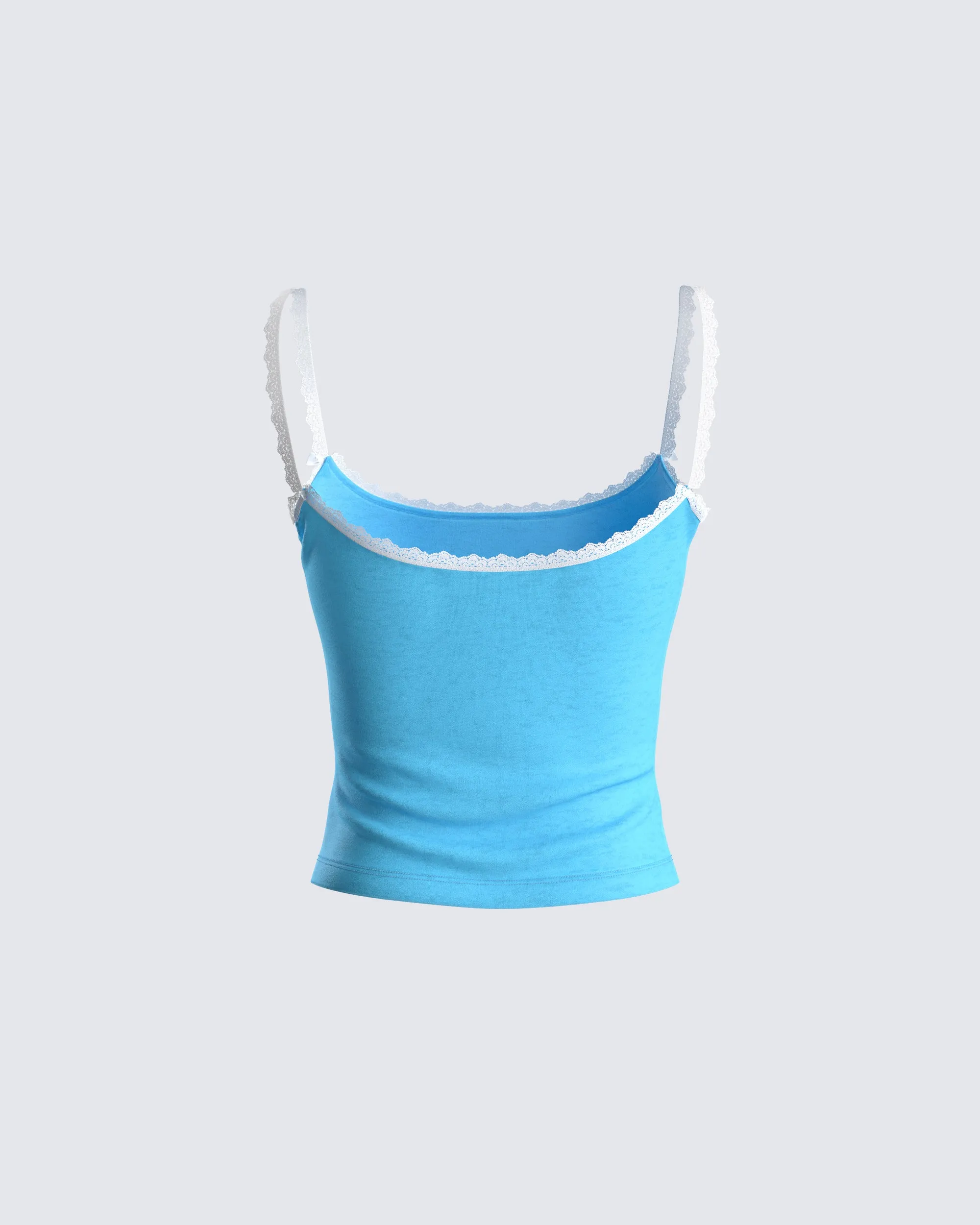 Shannon Blue Embroidered Knit Top sold by Finesse product image thumbnail 3