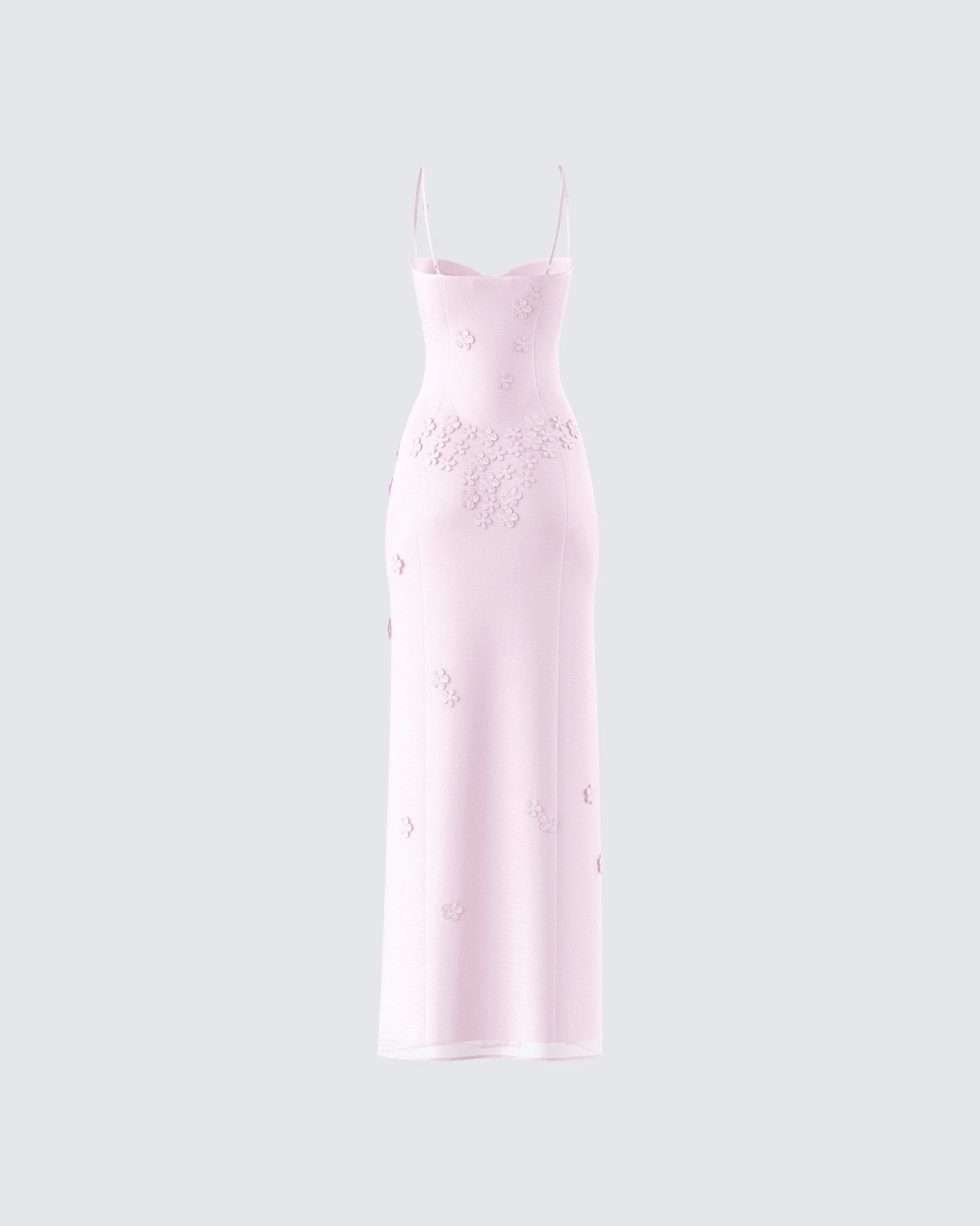 Astoria Pink Floral Maxi Dress sold by Finesse product image thumbnail 3