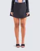 Meera Black High Waisted Skirt sold by Finesse