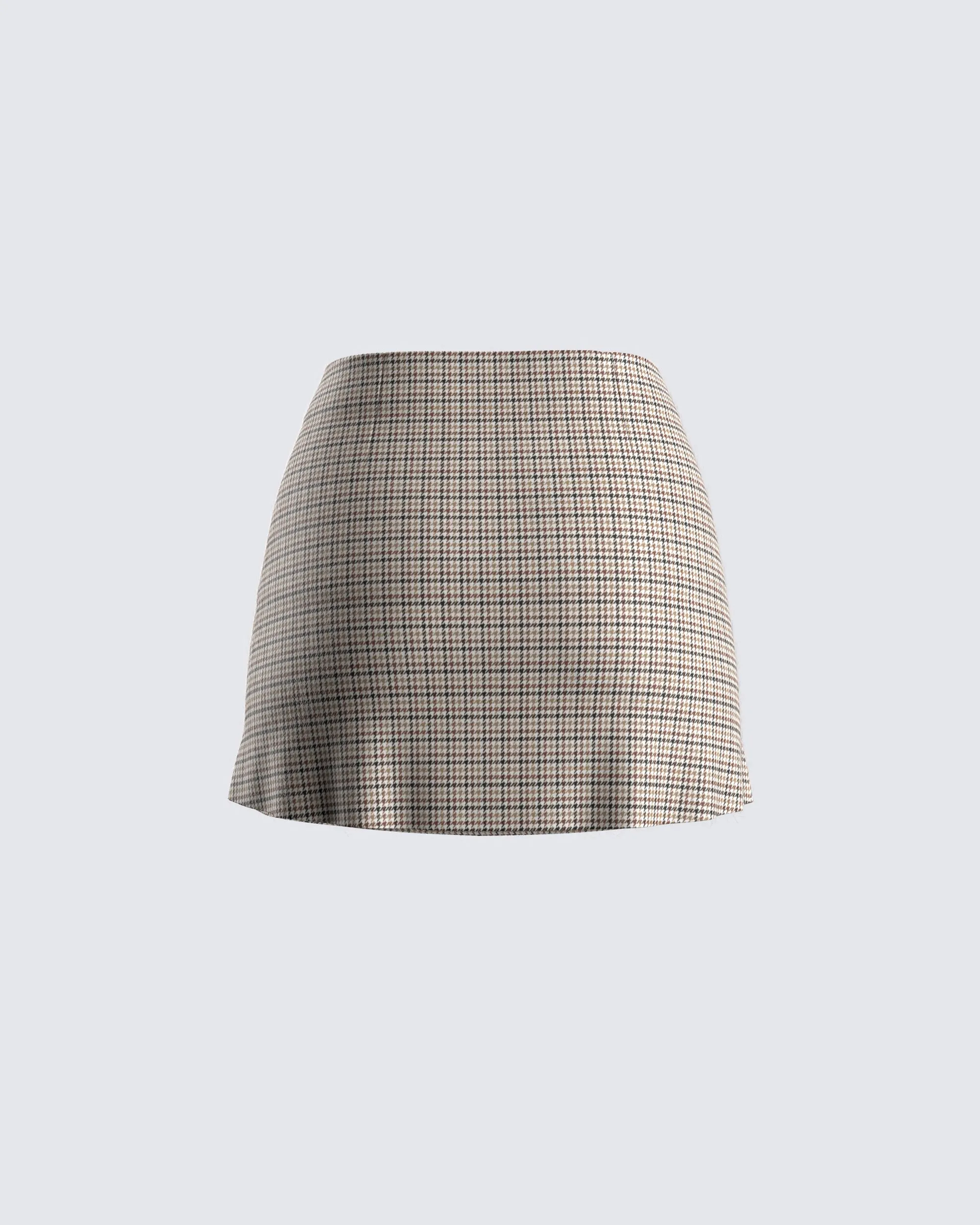 Tana Houndstooth Mini Skirt sold by Finesse product image thumbnail 3
