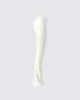 Leia Cream Foldover Legging sold by Finesse