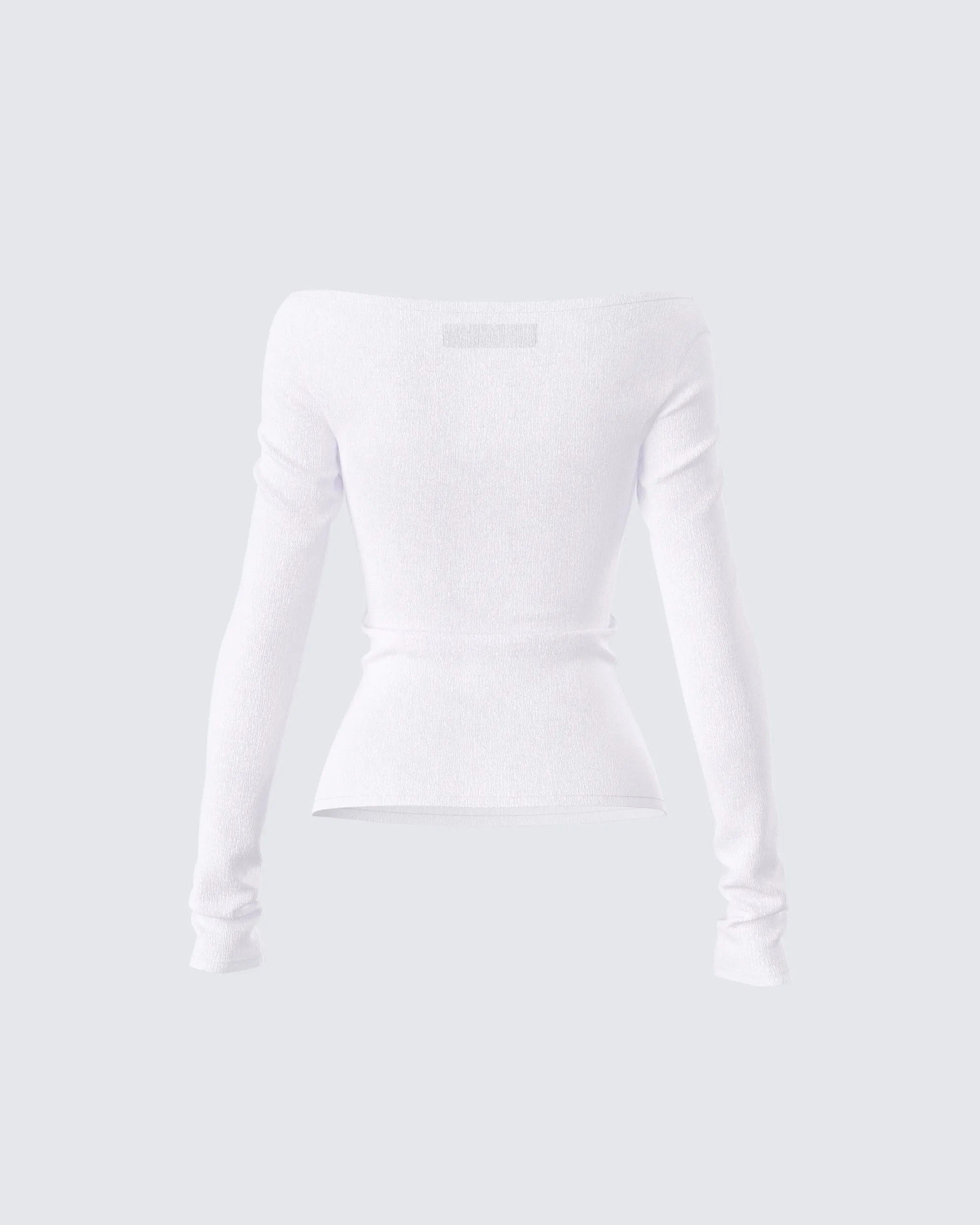 Leslie White Off Shoulder Top sold by Finesse product image thumbnail 3