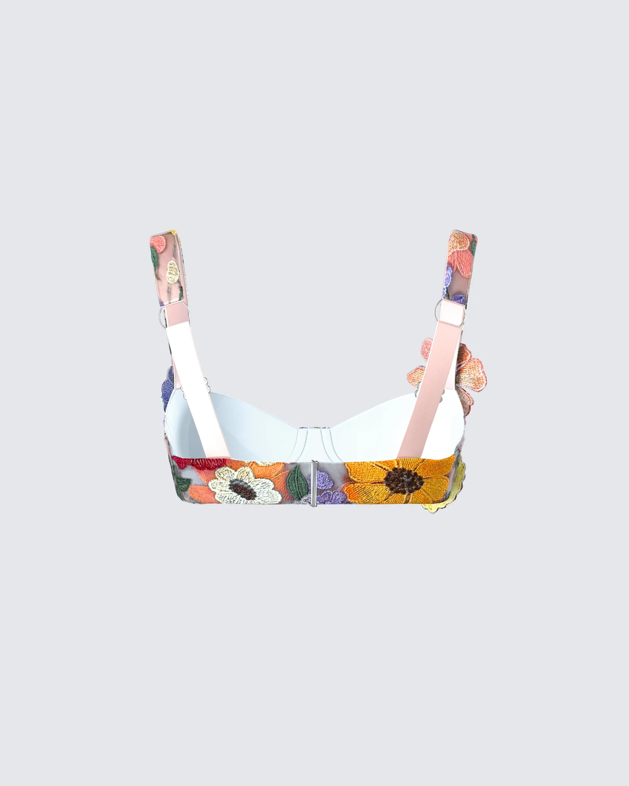 Addie Flower Bra Top sold by Finesse product image thumbnail 3