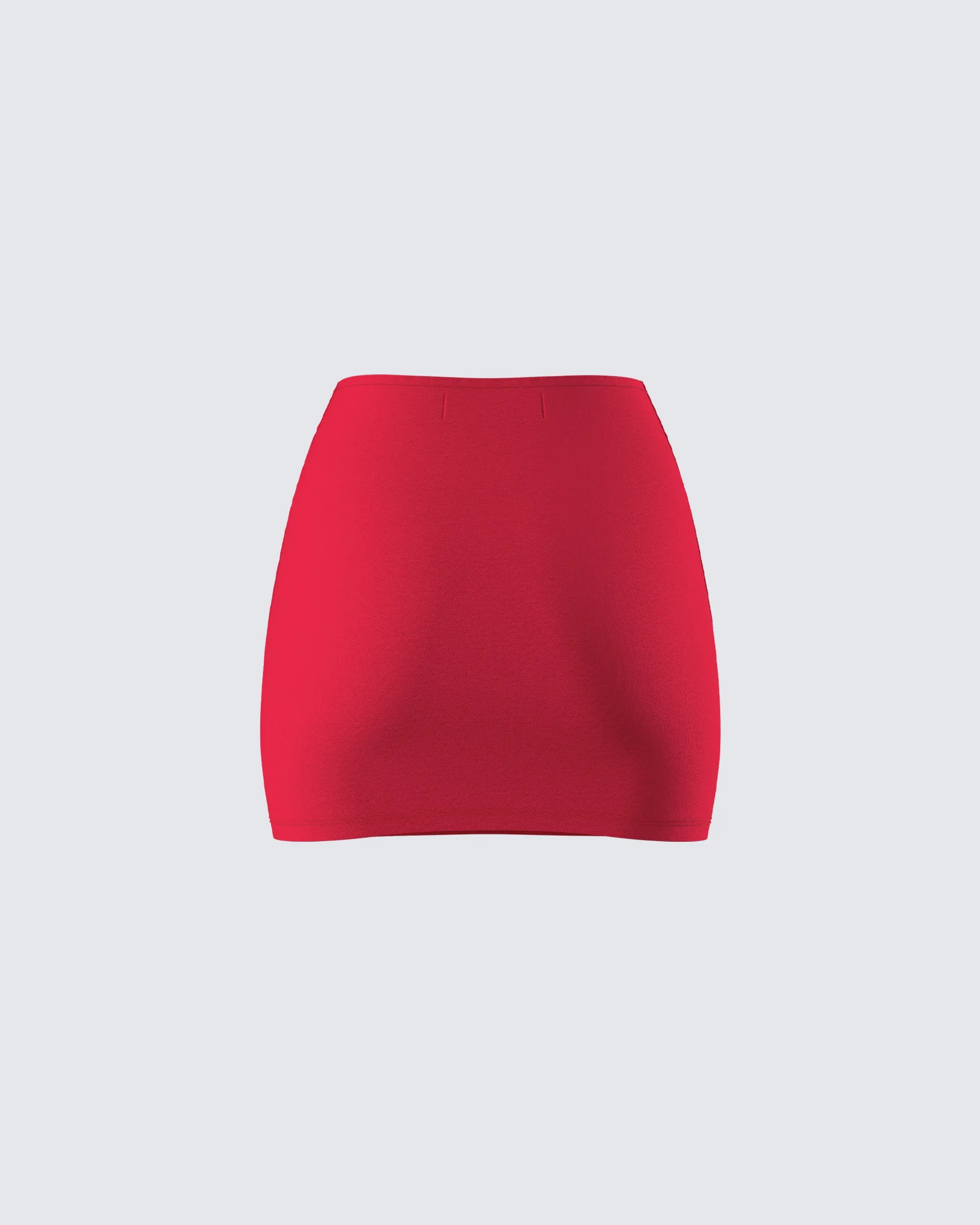 Venetia Red Heart Mini Skirt sold by Finesse product image thumbnail 3