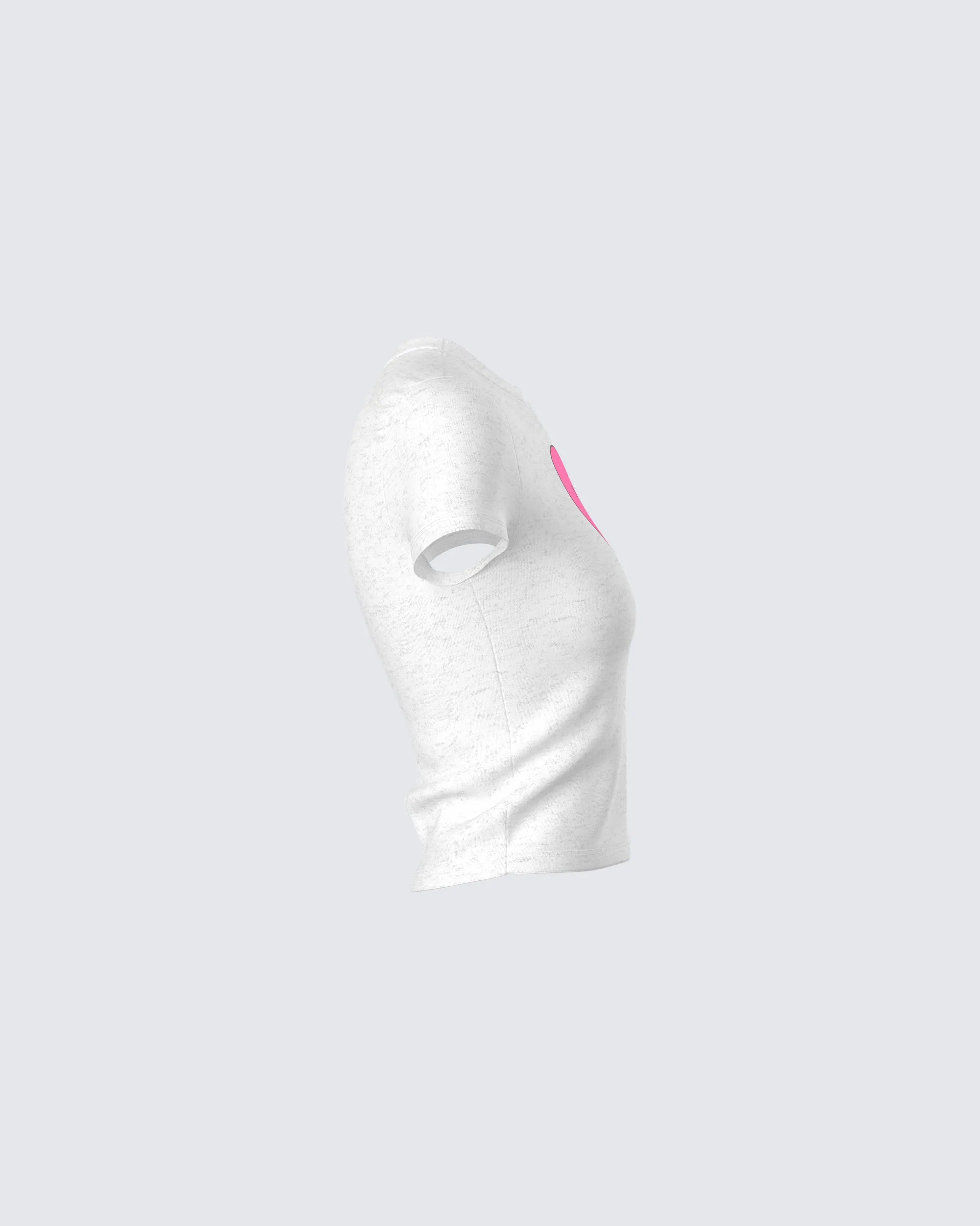 Gwyneth White Jersey Graphic Top sold by Finesse product image thumbnail 2