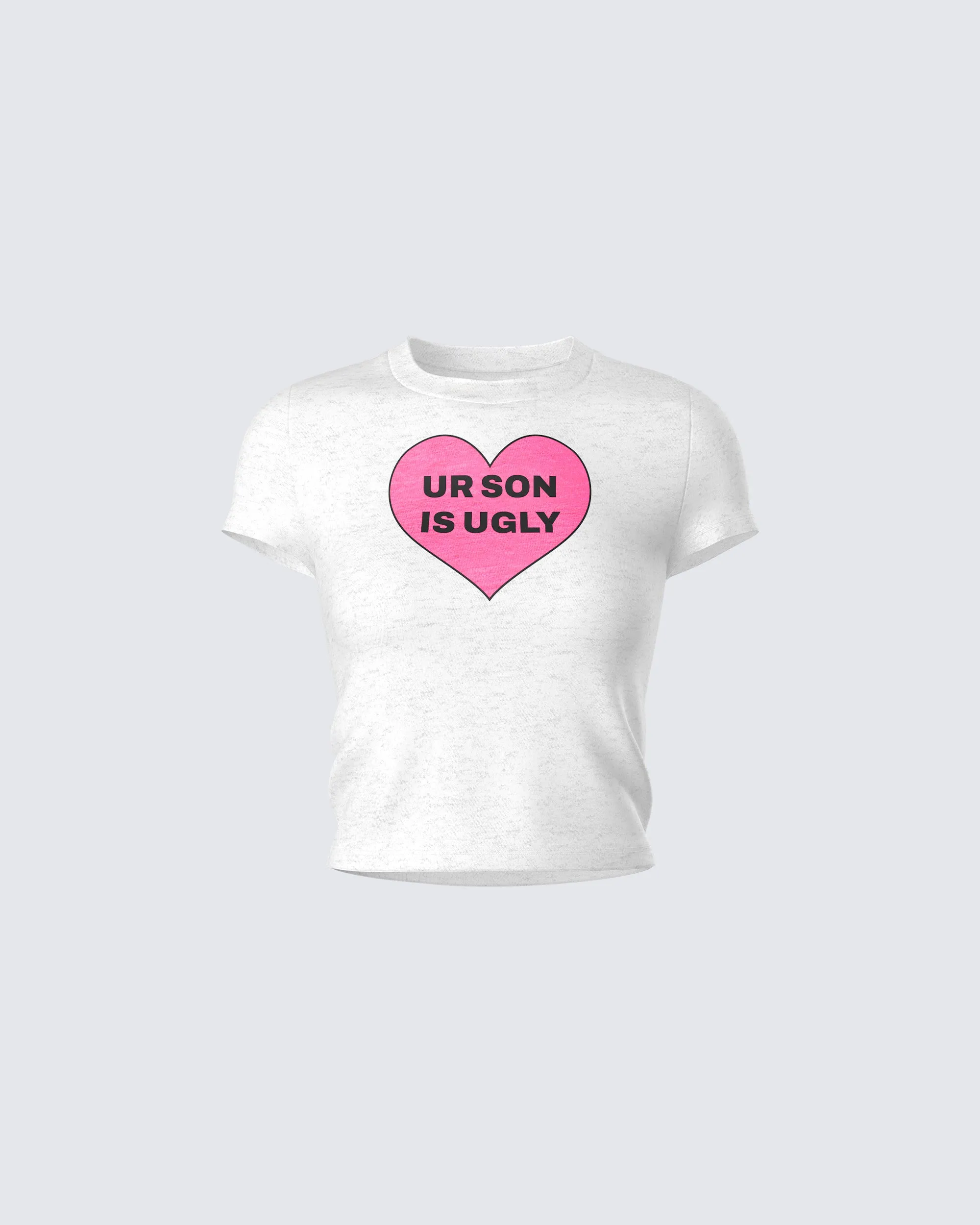 Gwyneth White Jersey Graphic Top sold by Finesse