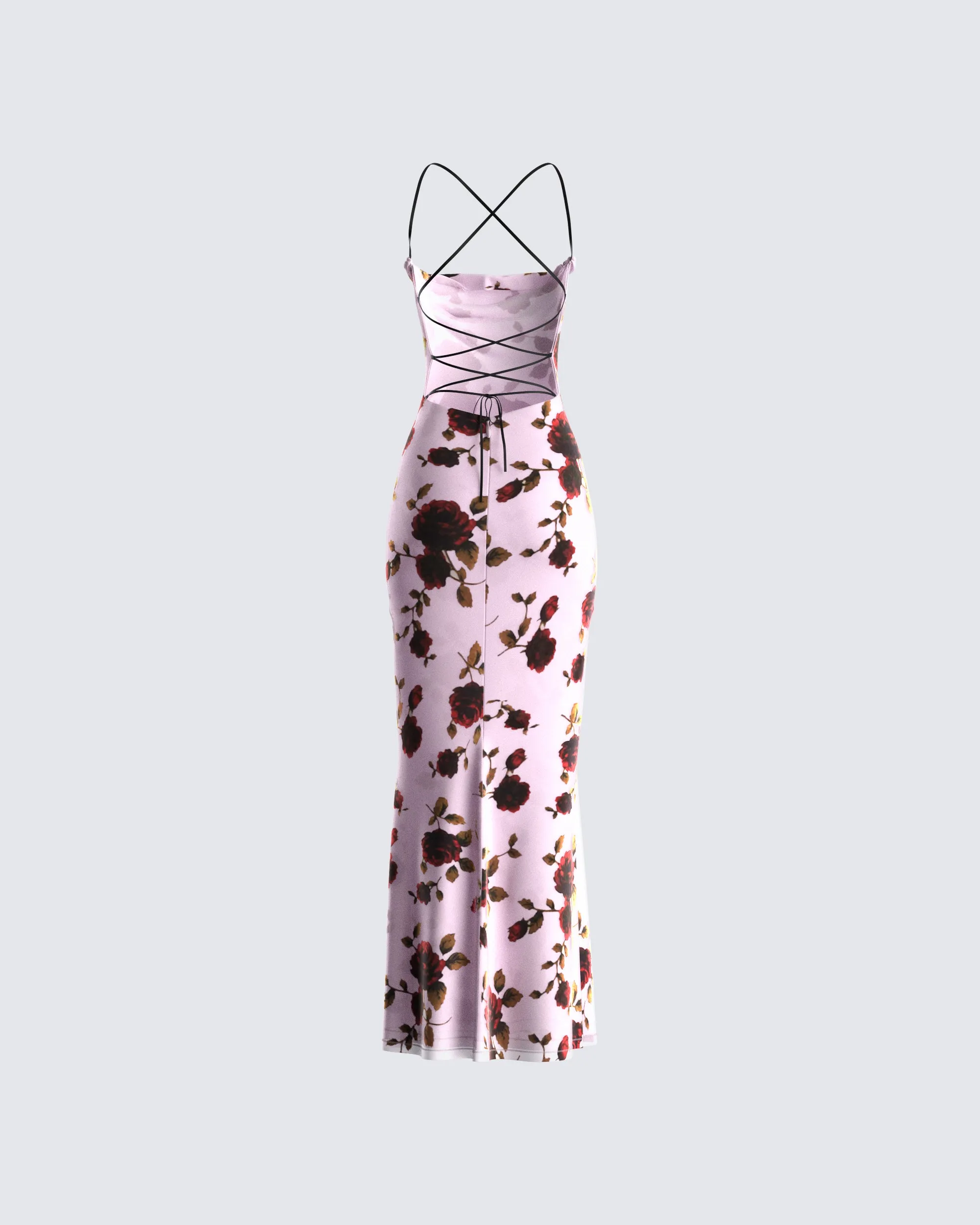 Lara Floral Velvet Burnout Dress sold by Finesse product image thumbnail 3