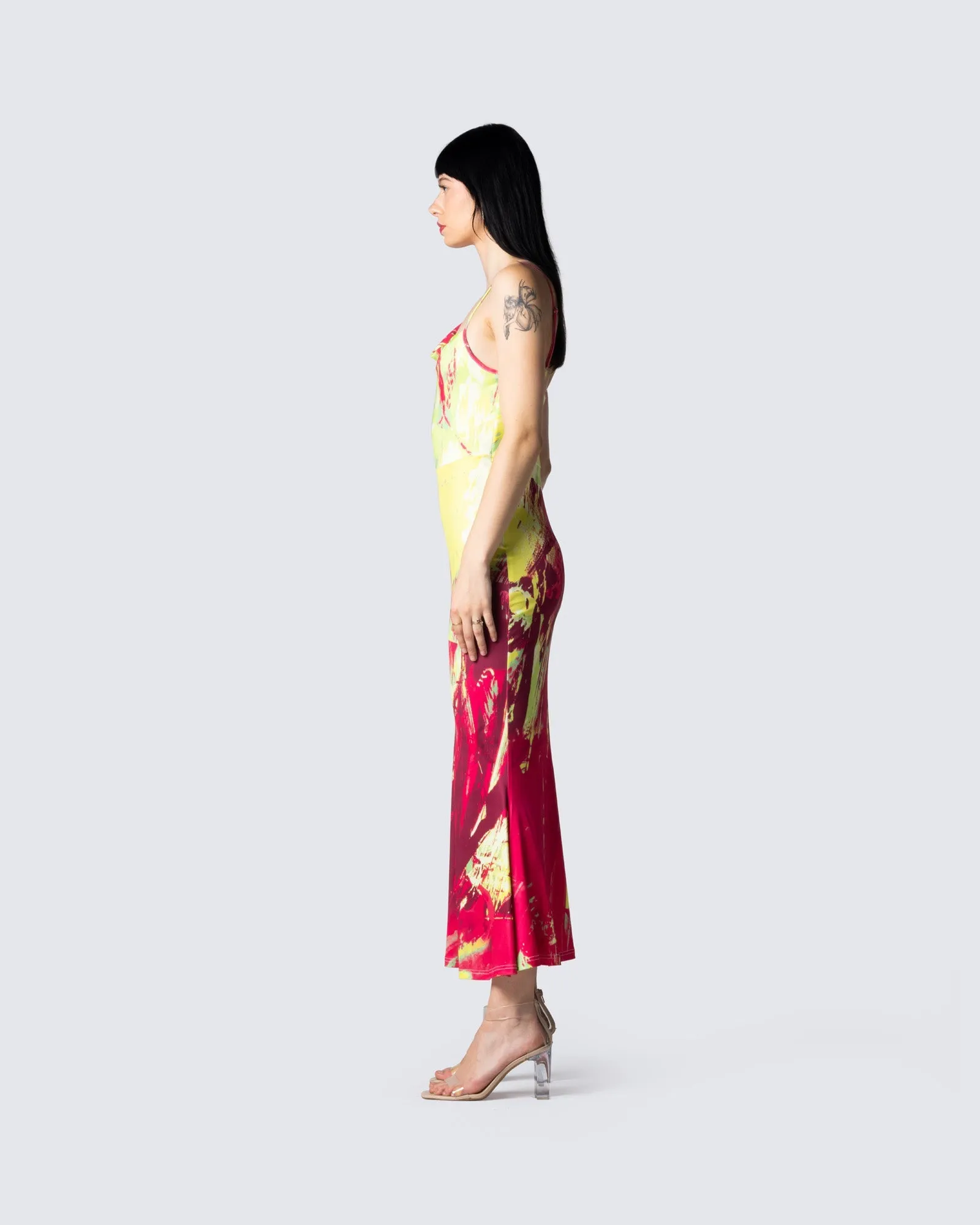 Everleigh Abstract Print Dress sold by Finesse product image thumbnail 5