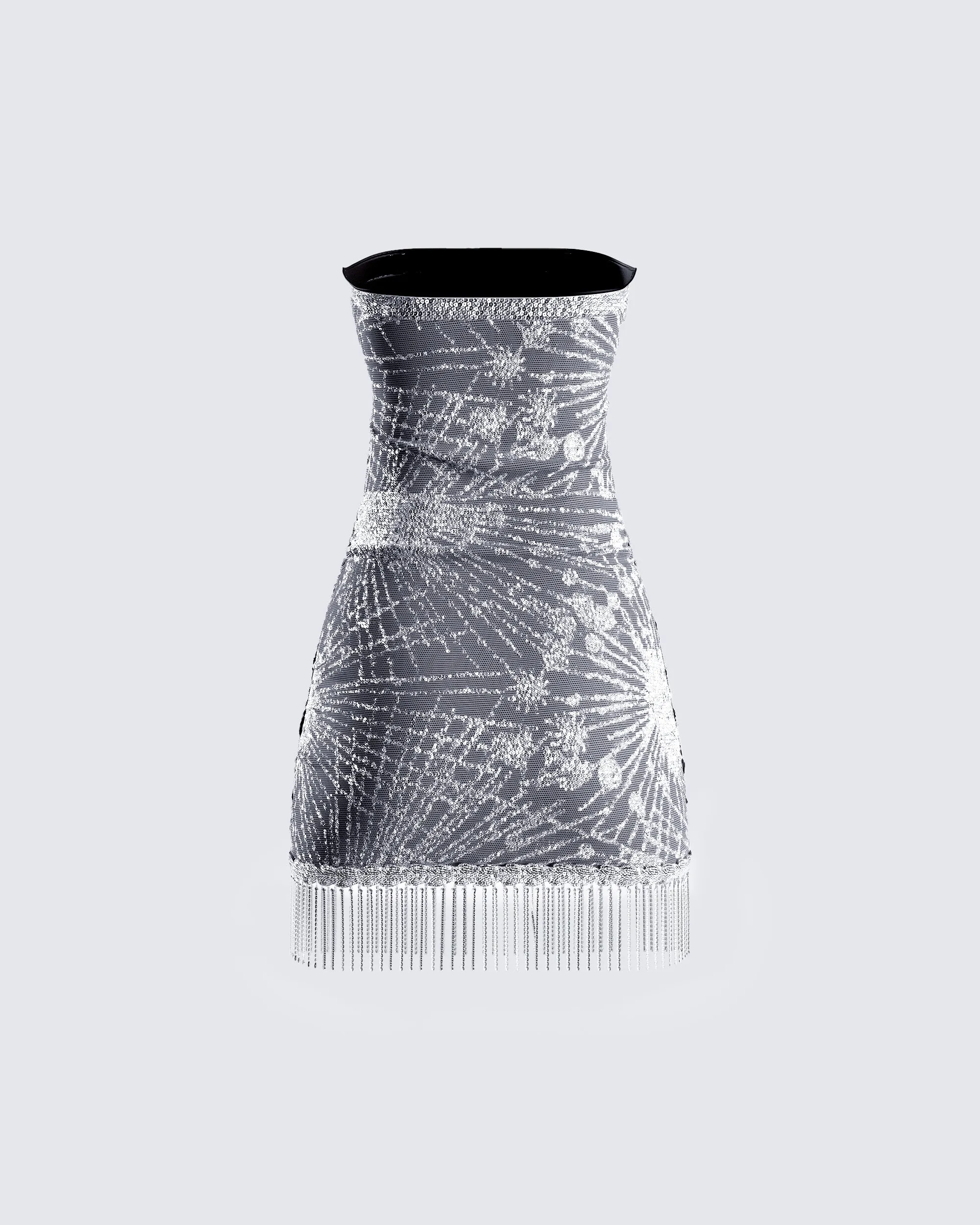 Jocelyn Black Sequin Mini Dress sold by Finesse product image thumbnail 3