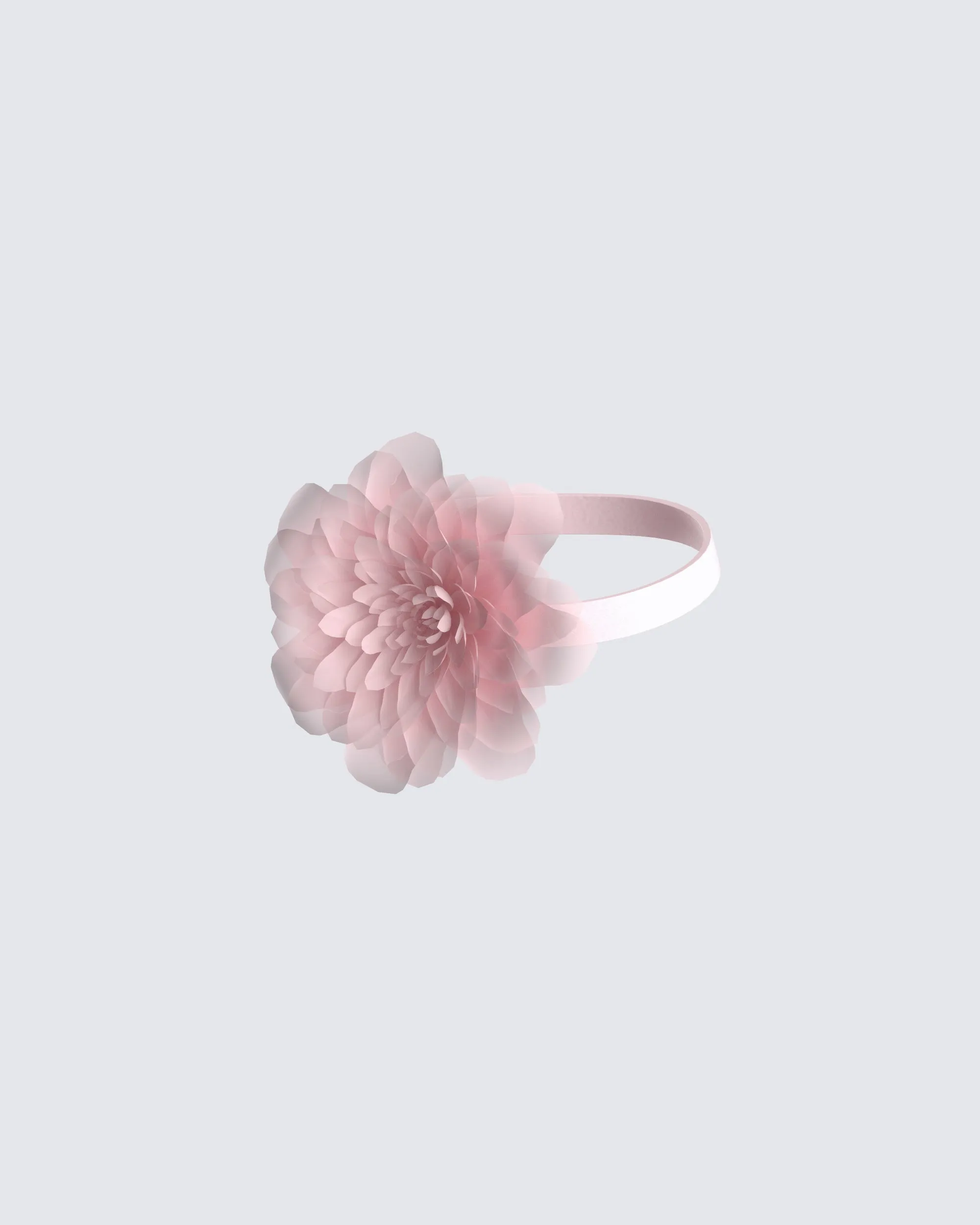 Sadira Pink Flower Choker sold by Finesse