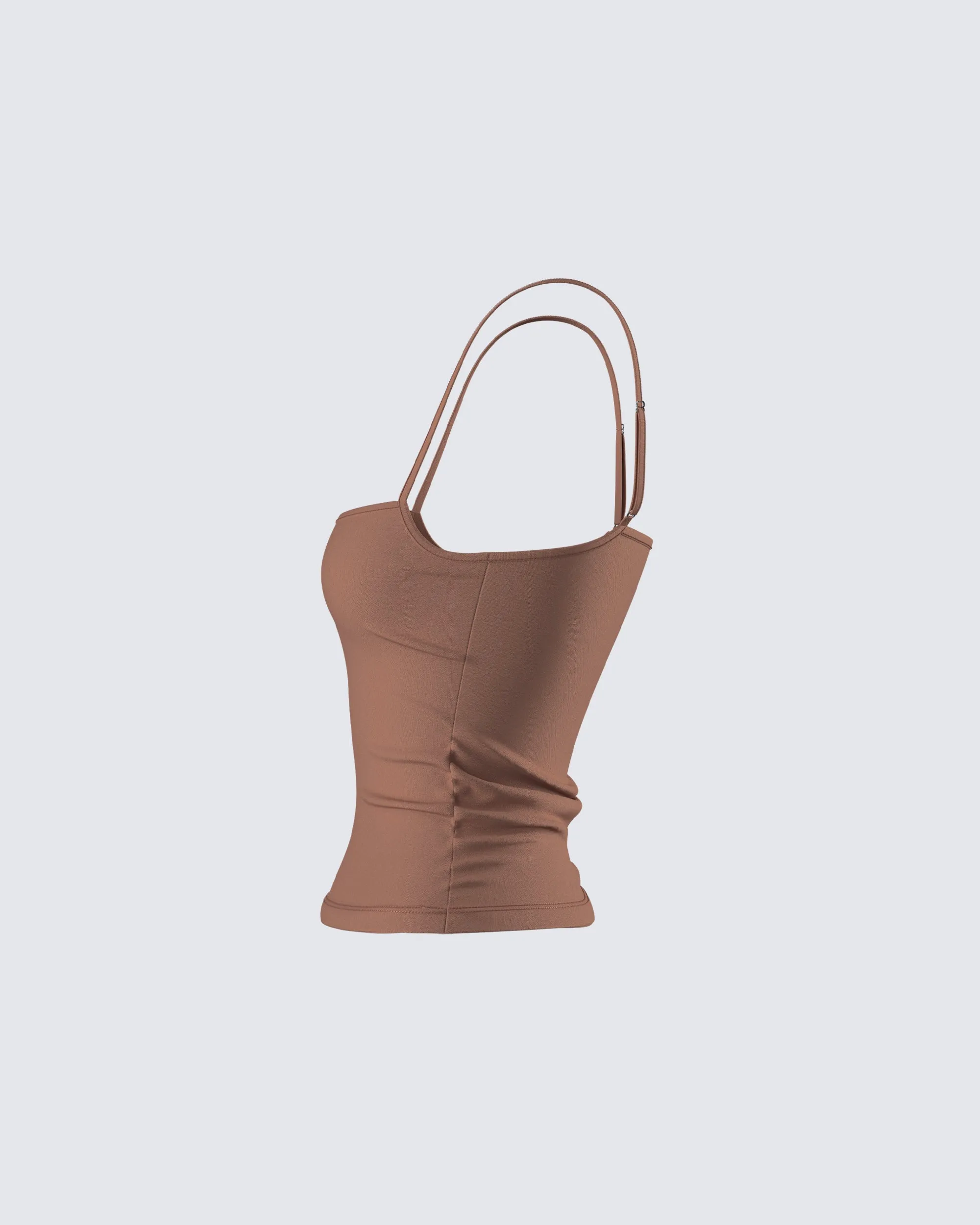 Dovie Brown Cami Top sold by Finesse product image thumbnail 2
