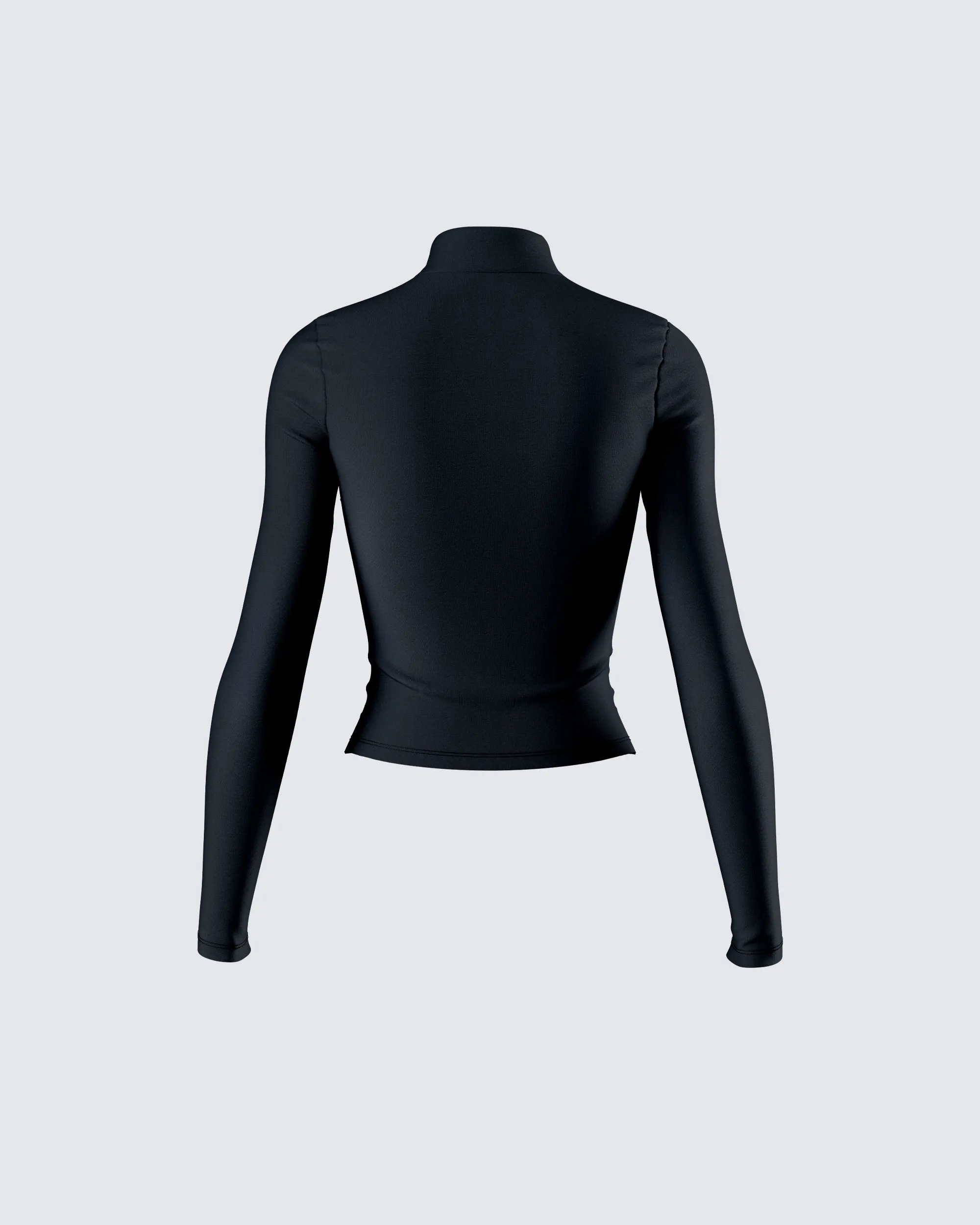 Tana Black Mockneck Top sold by Finesse product image thumbnail 3