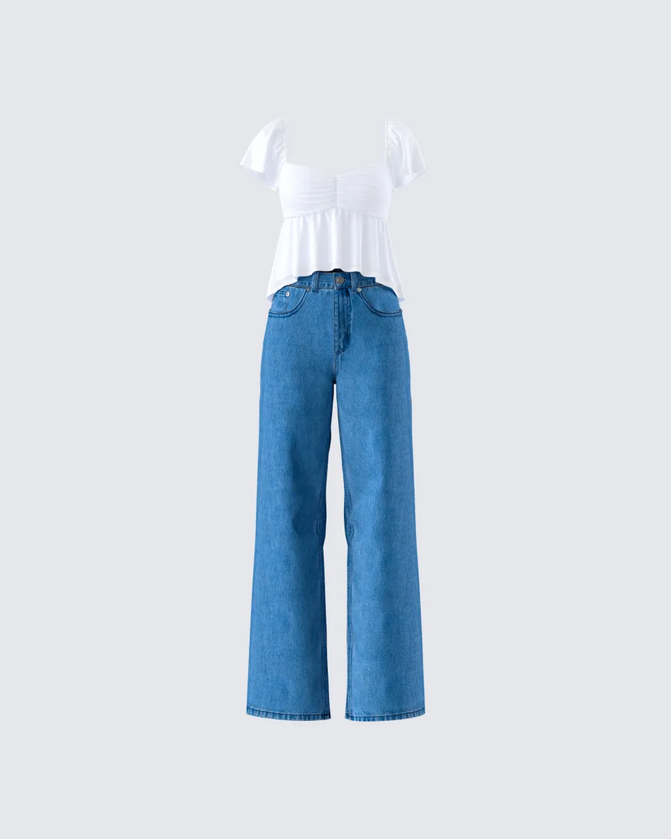 Emersyn Denim Set sold by Finesse
