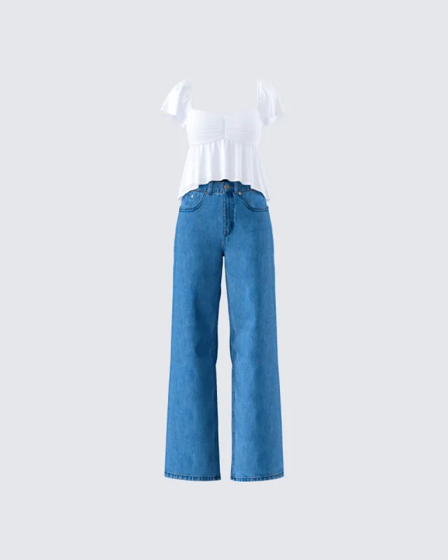 Emersyn Denim Set sold by Finesse