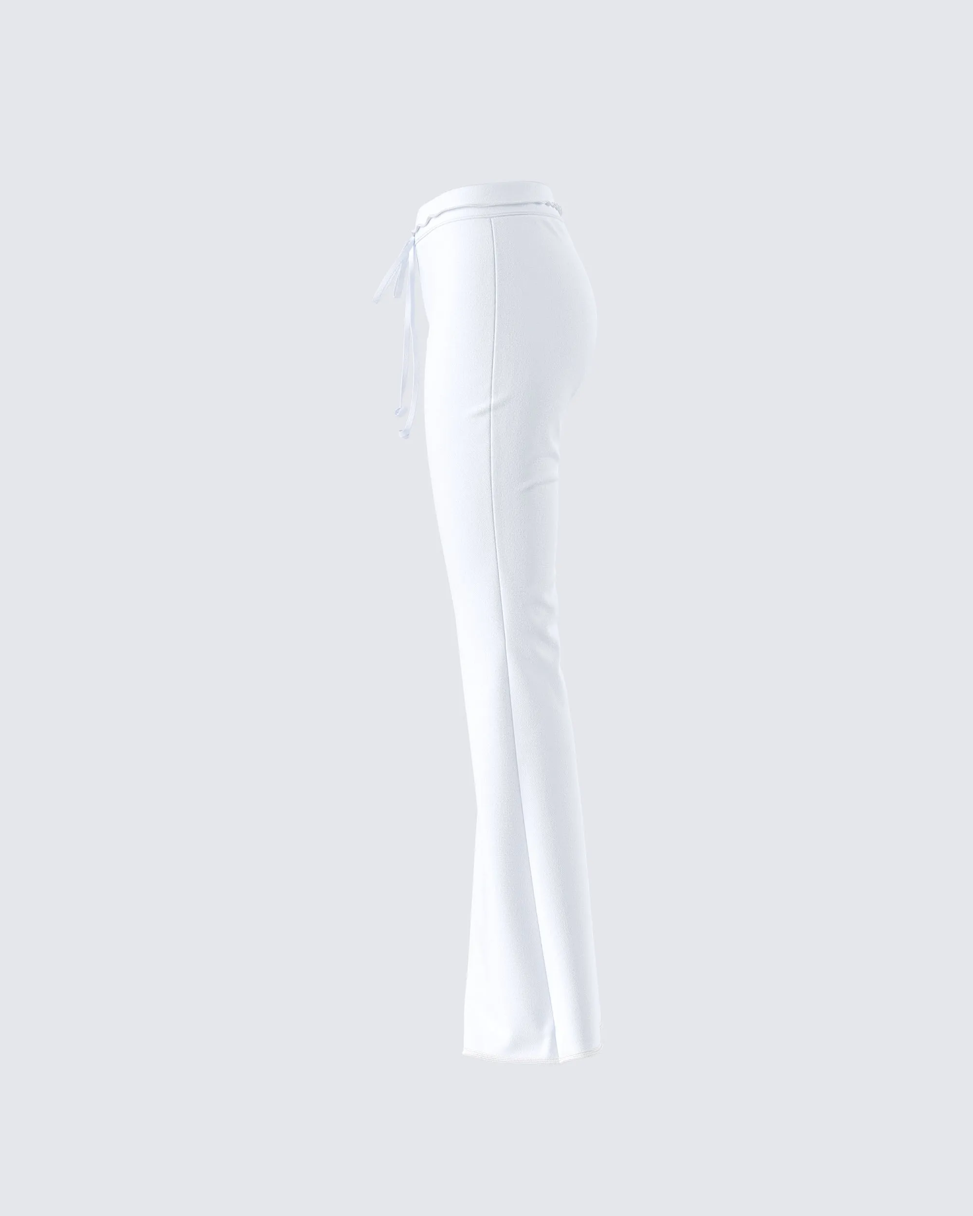 Anahita White Flared Pant sold by Finesse product image thumbnail 2