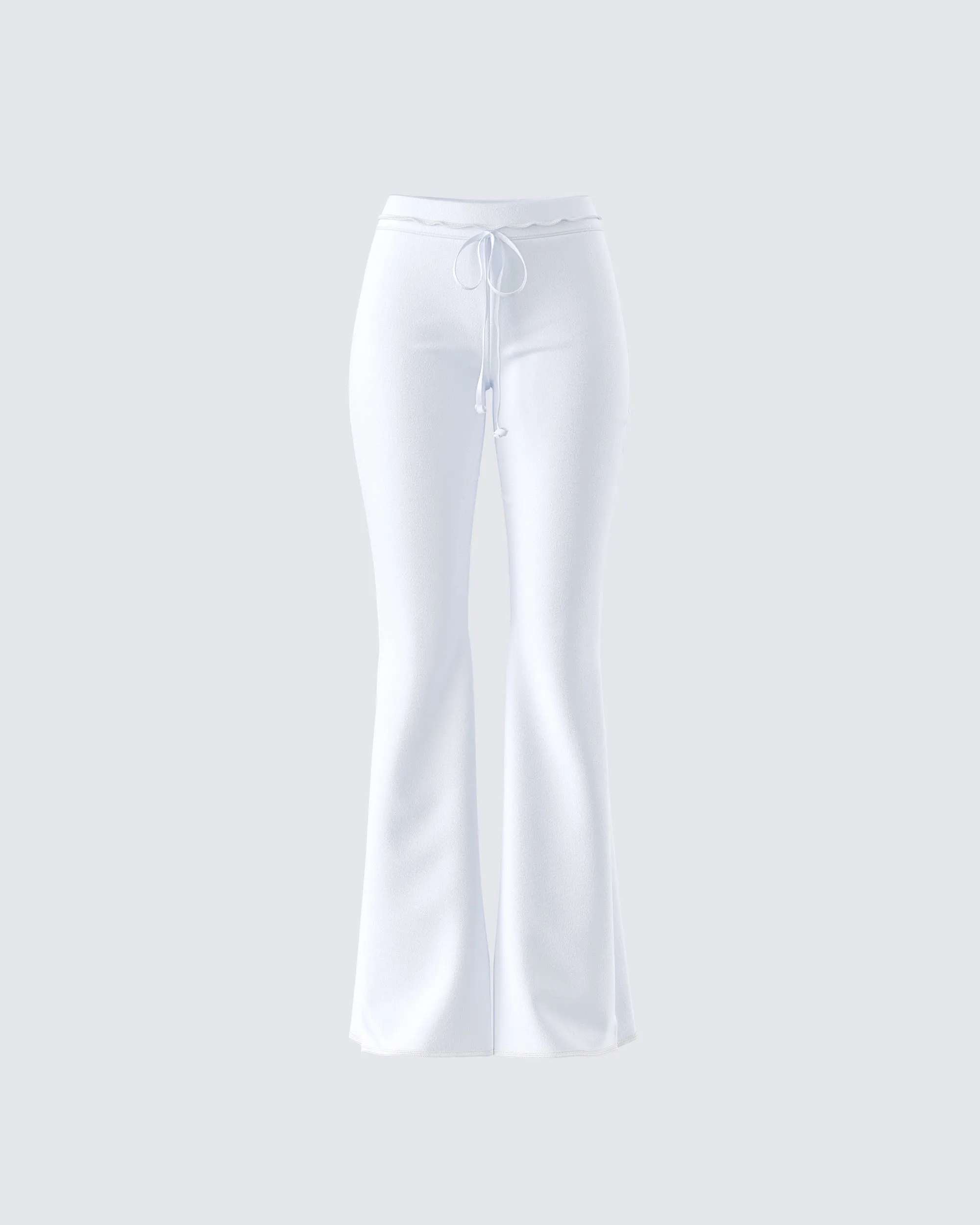 Anahita White Flared Pant sold by Finesse