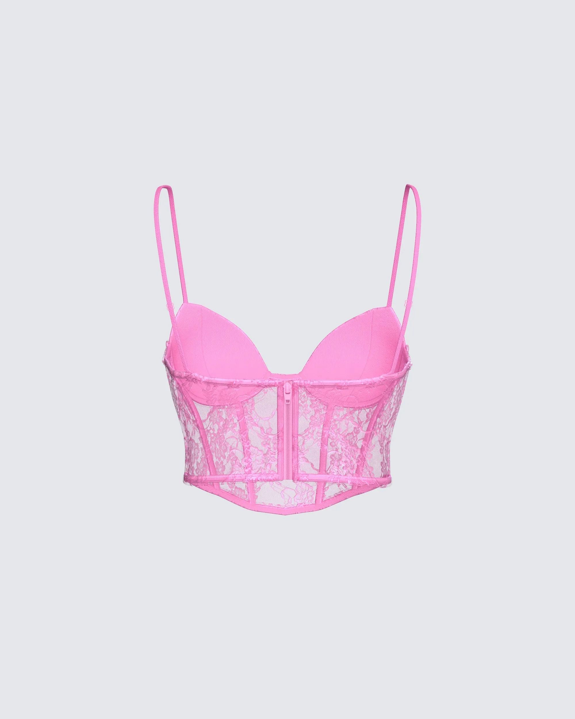 Abigail Pink Corset Top sold by Finesse product image thumbnail 3