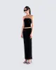 Ayla Black Velvet Tube Top sold by Finesse