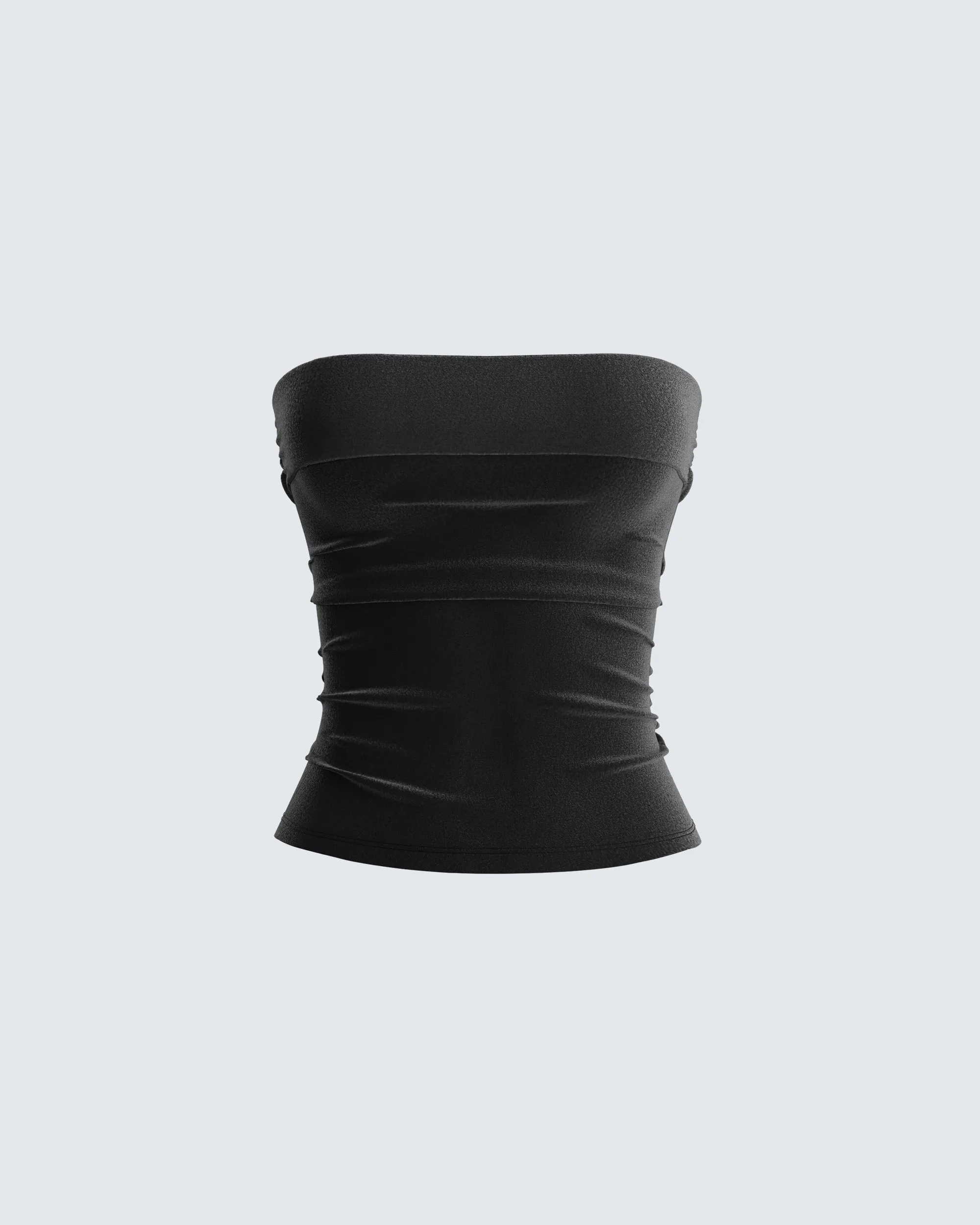 Ayla Black Velvet Tube Top sold by Finesse
