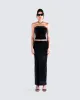 Ayla Black Velvet Tube Top sold by Finesse