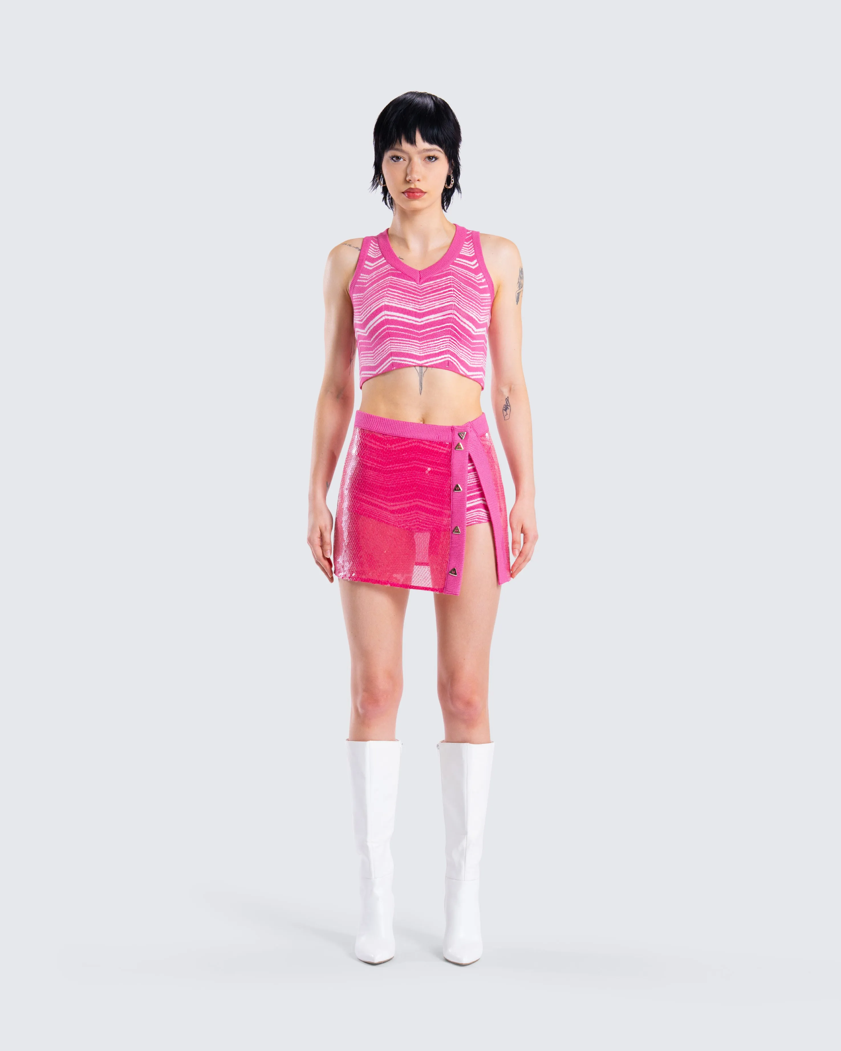 Irie Pink Print Set sold by Finesse product image thumbnail 4