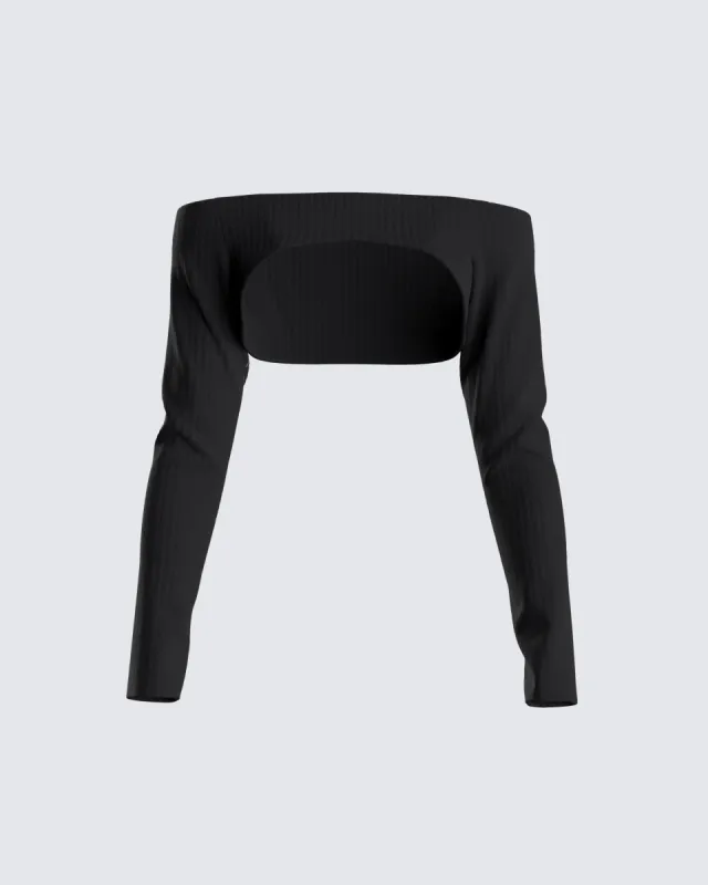 Harlow Knit Shrug sold by Finesse