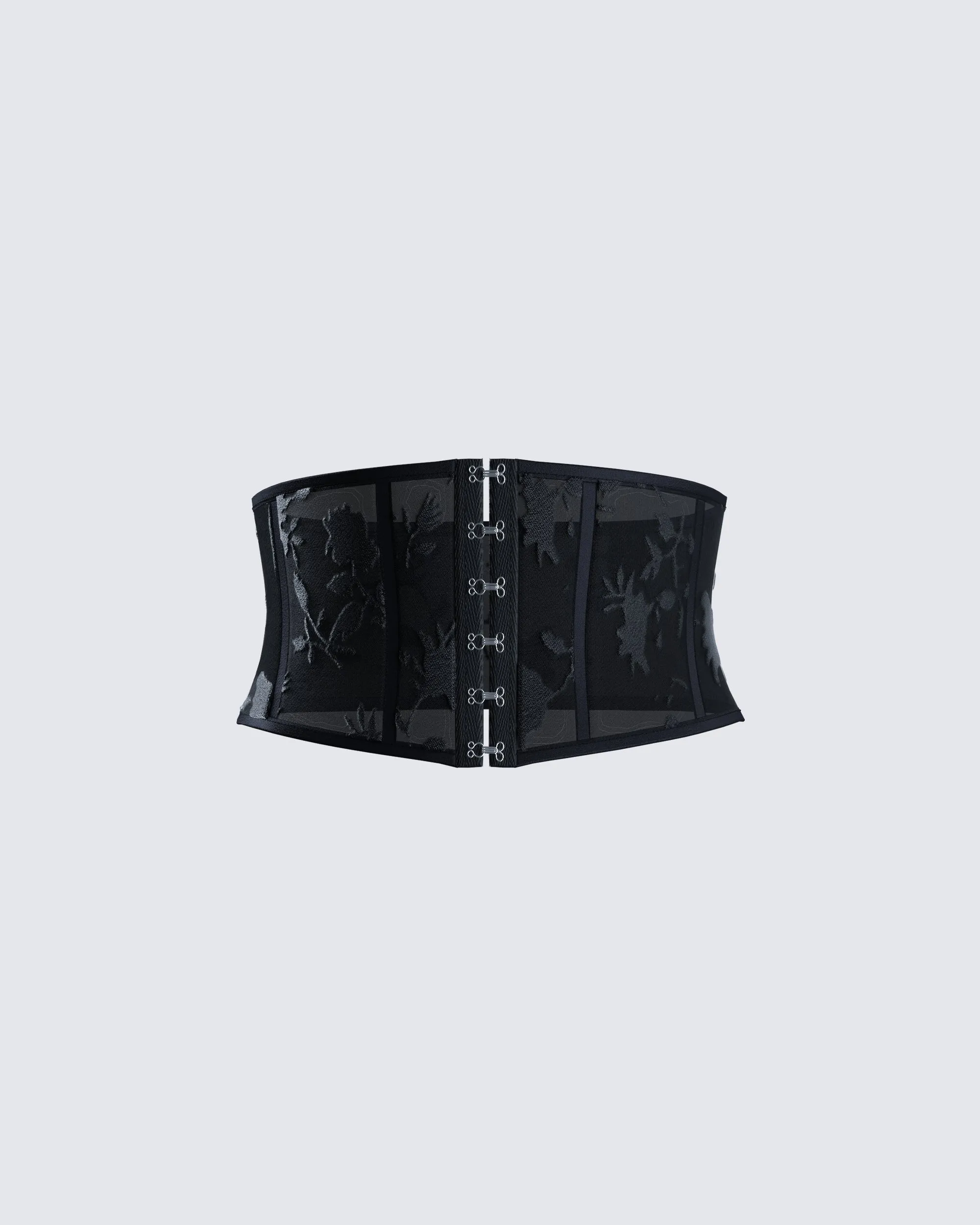 Colette Black Corset Top sold by Finesse